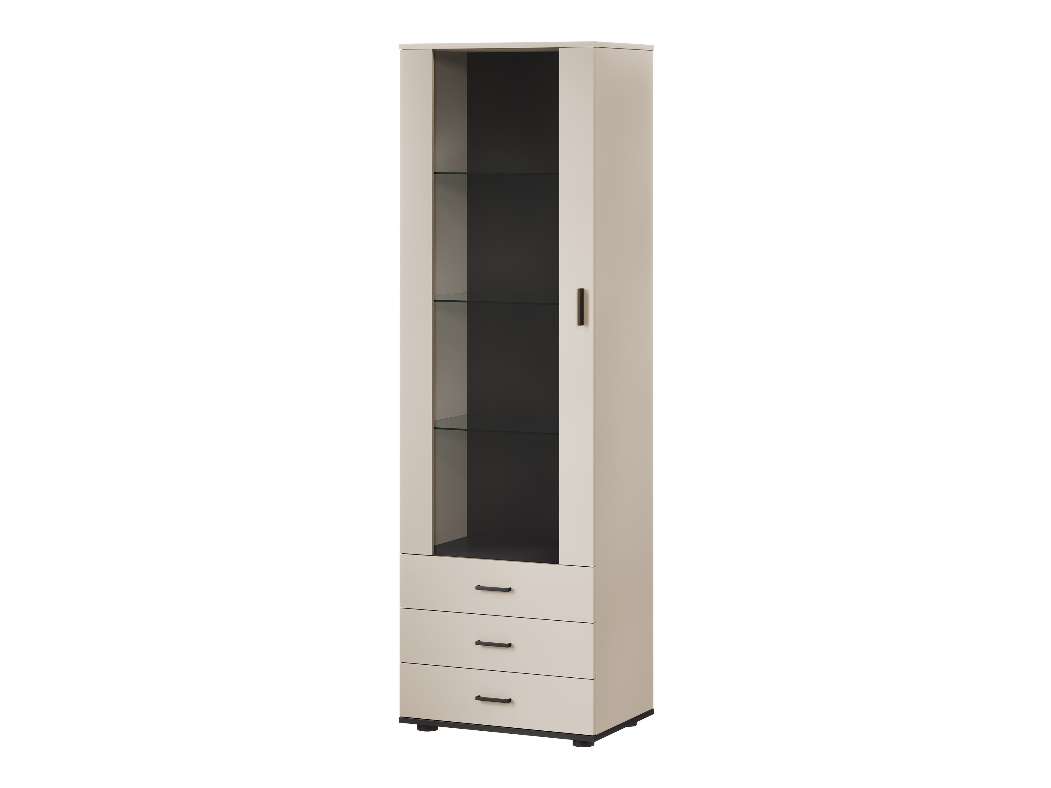 Scaffale Tornola 102 (Cachemire + Nero)
