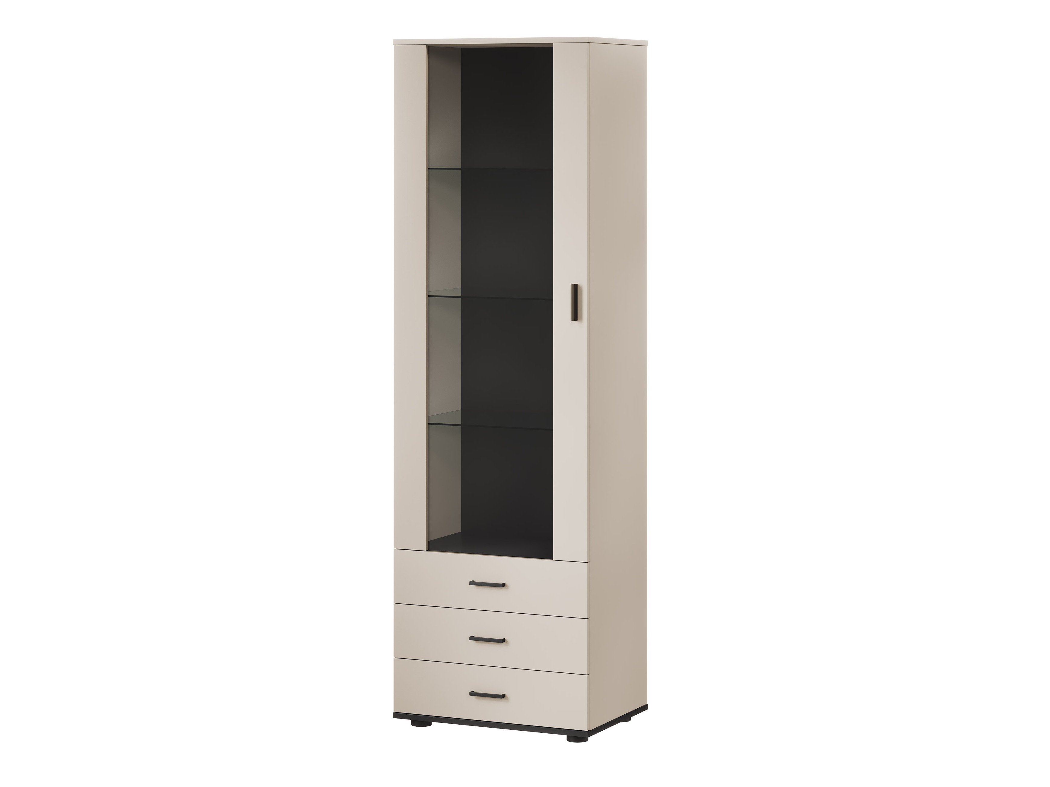Scaffale Tornola 102 (Cachemire + Nero)