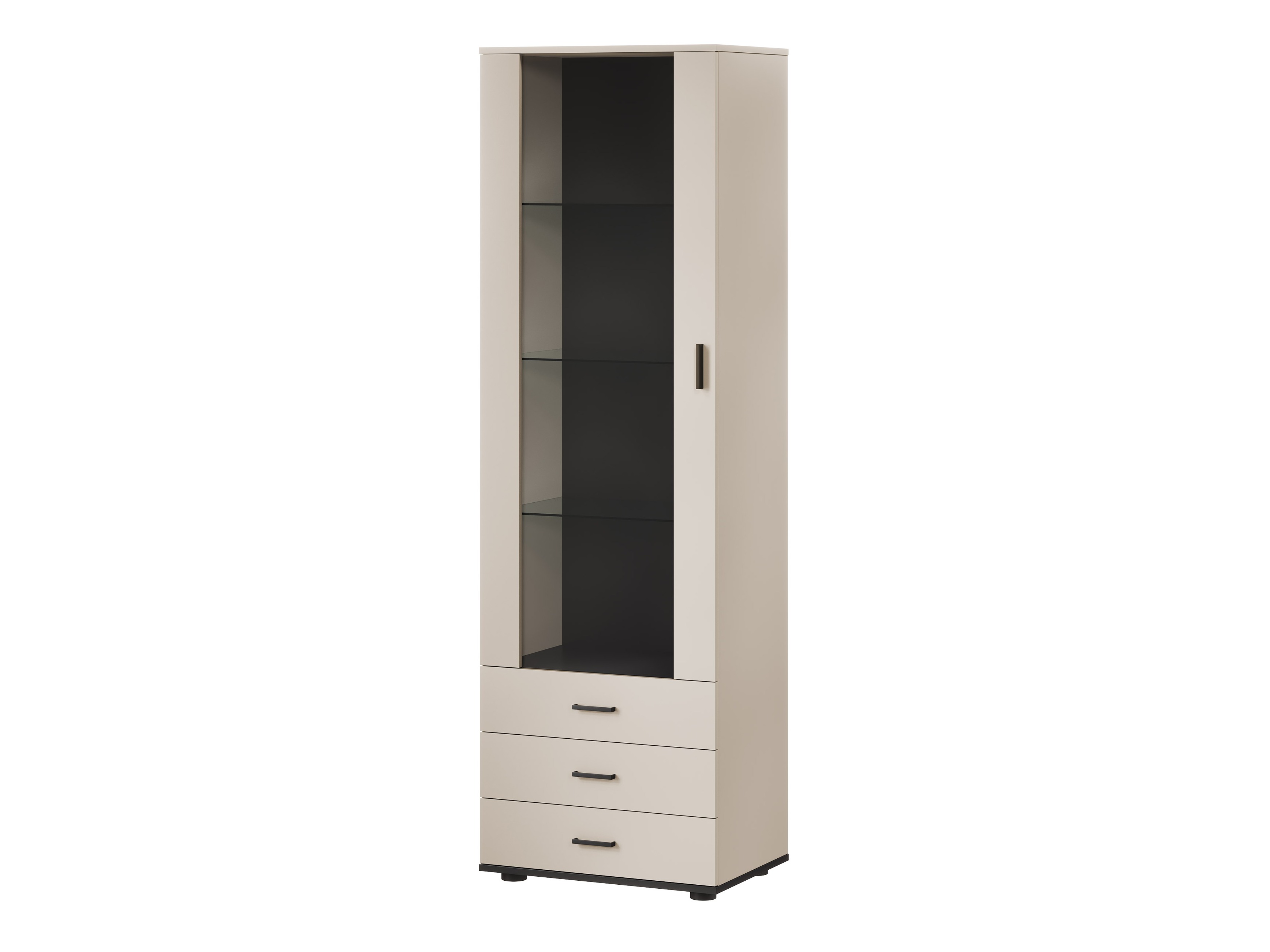 Scaffale Tornola 102 (Cachemire + Nero)