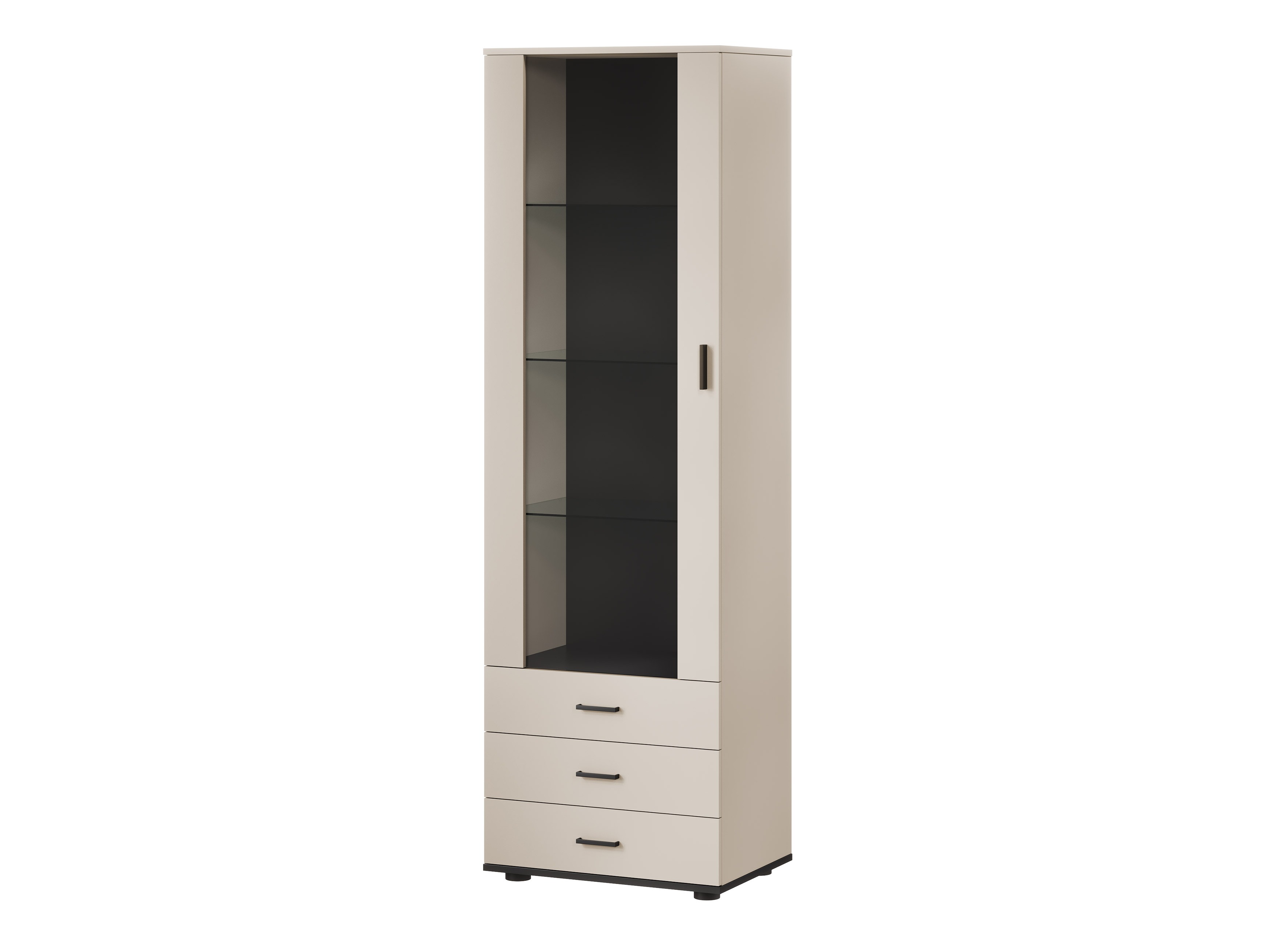 Scaffale Tornola 102 (Cachemire + Nero)