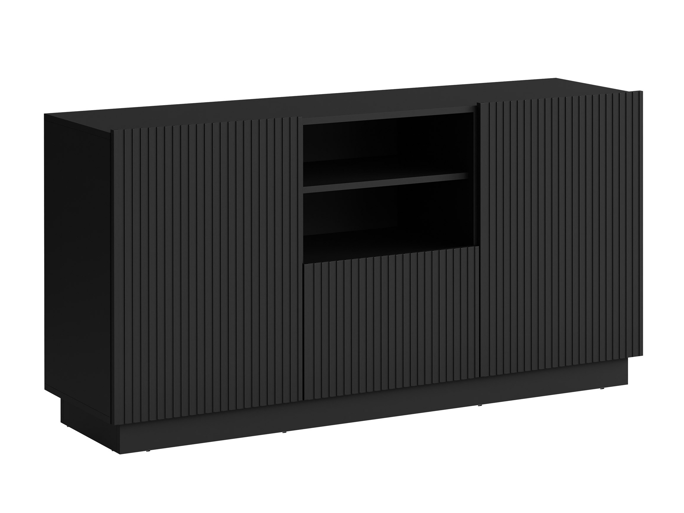 Cassettiera Lingua (Nero)