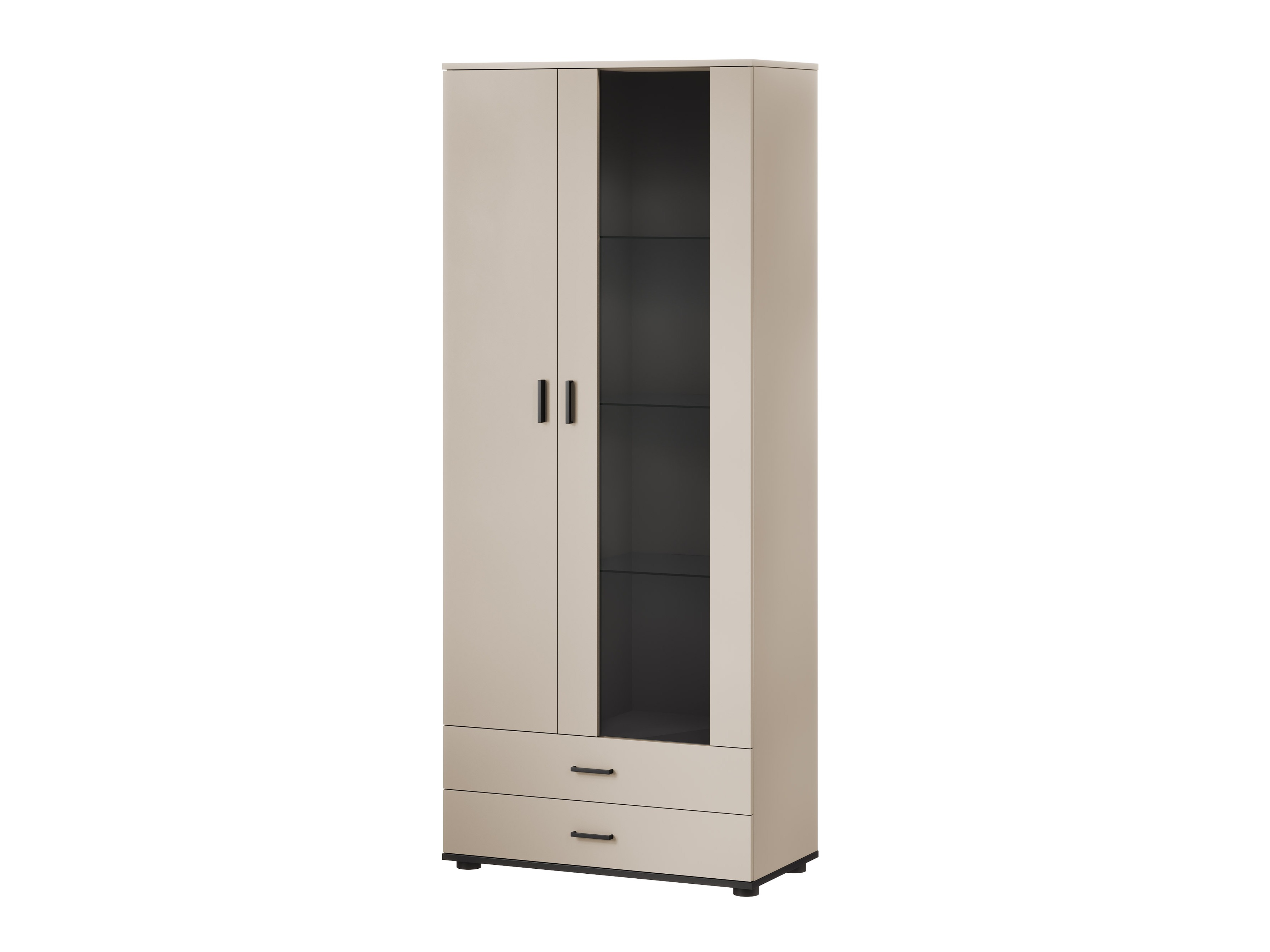 Scaffale Tornola 105 (Cachemire + Nero)
