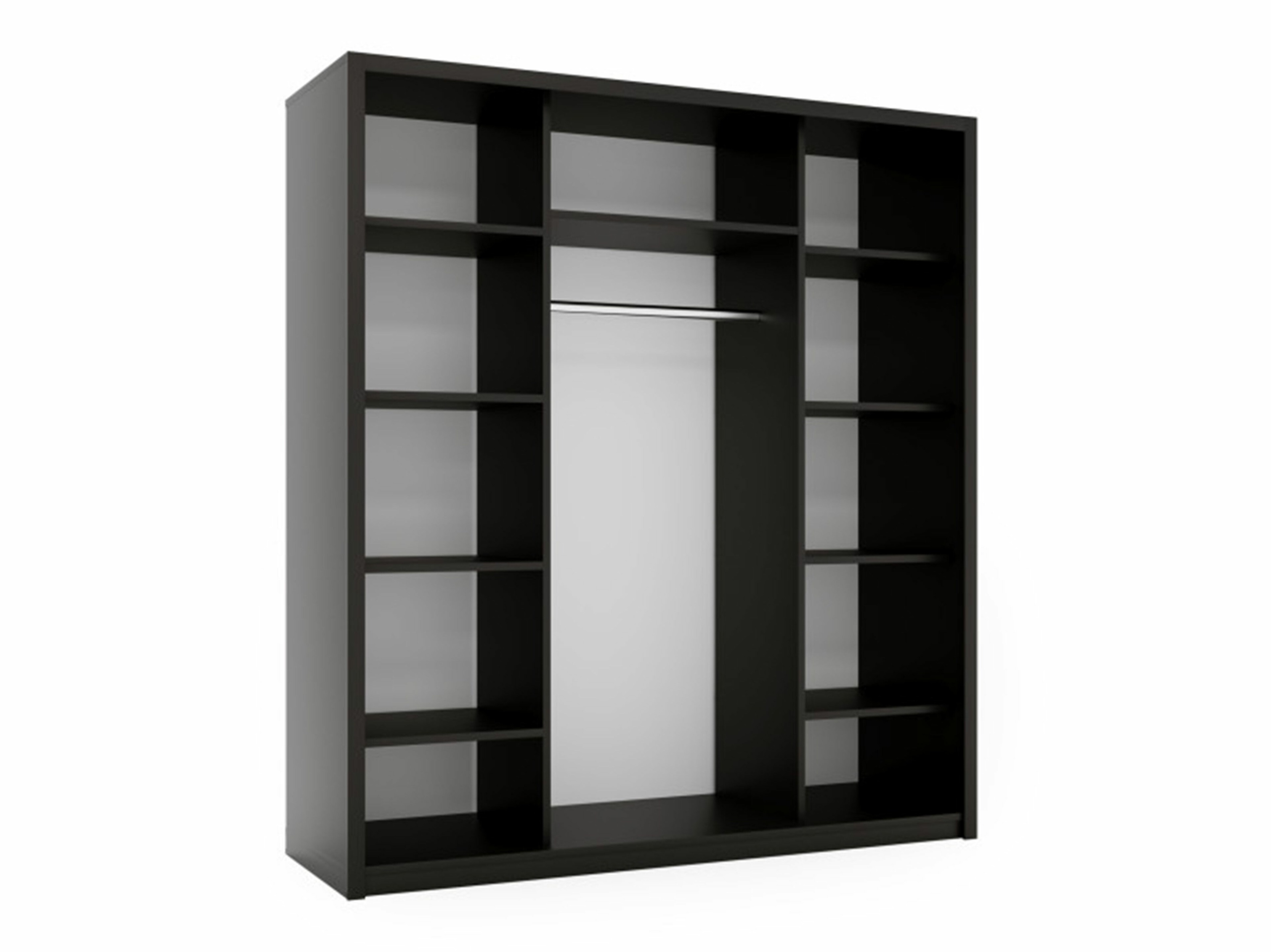 Armadio Murrieta 192 (Nero + Marrone)