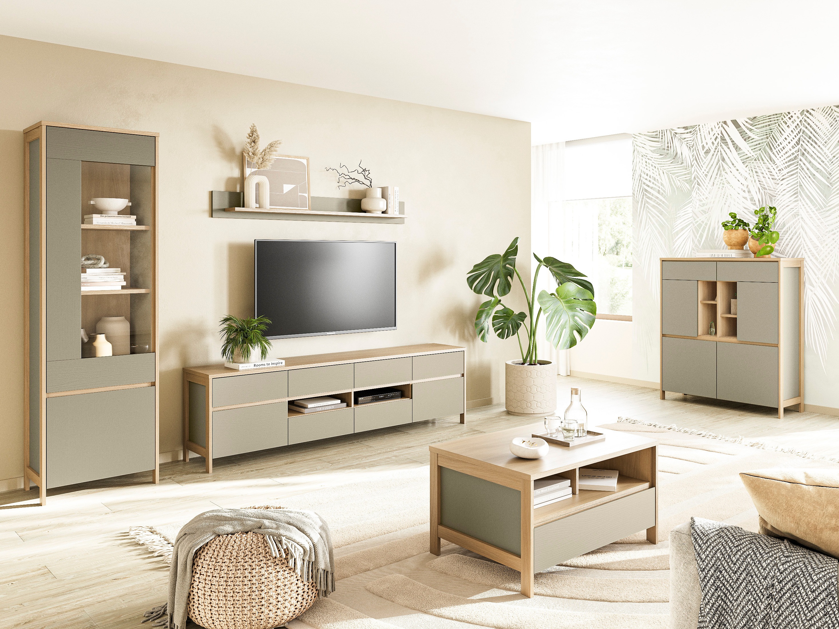 Madia Fermaru 106 (Verde polveroso + Quercia)