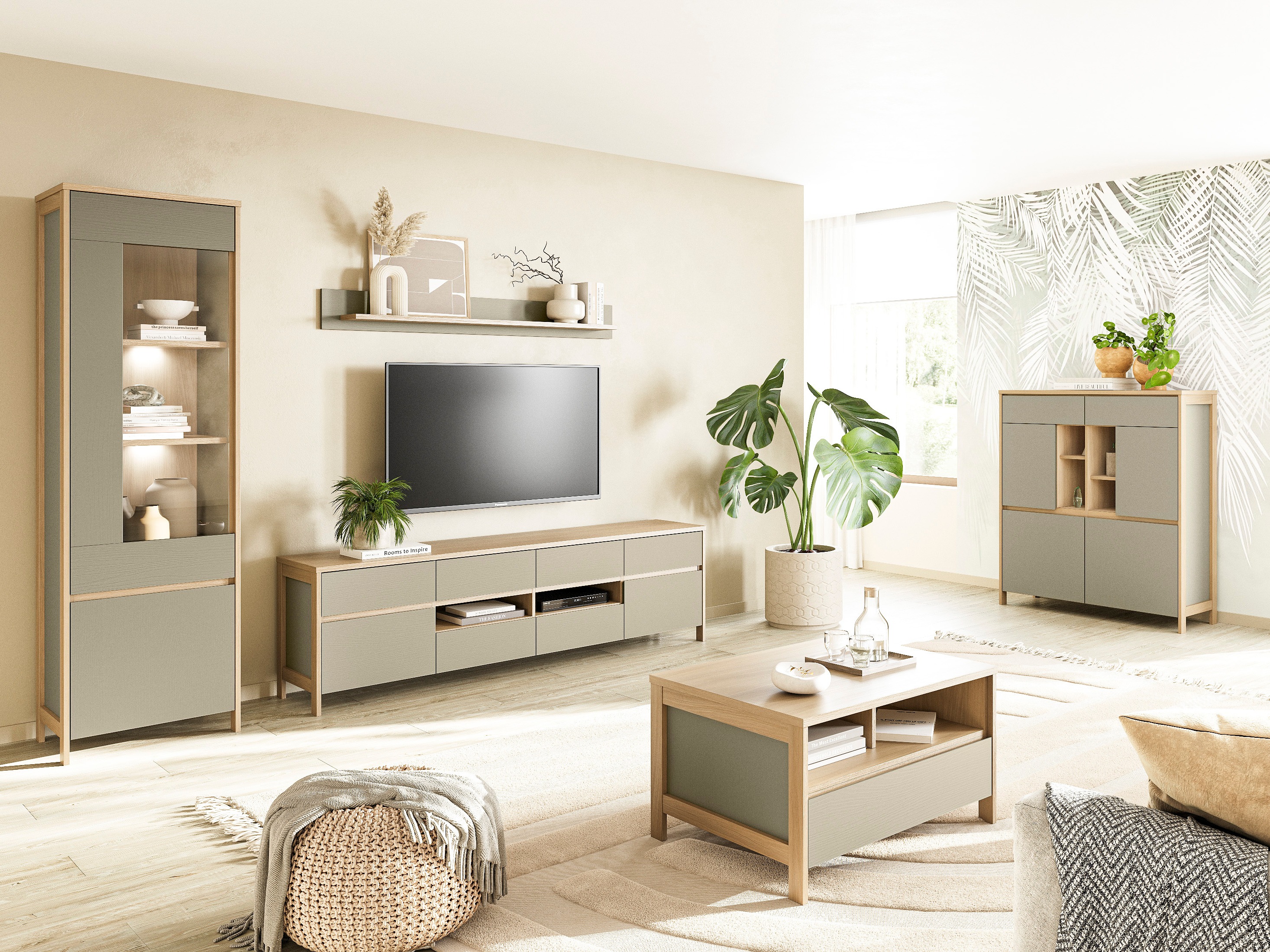 Madia Fermaru 106 (Verde polveroso + Quercia)