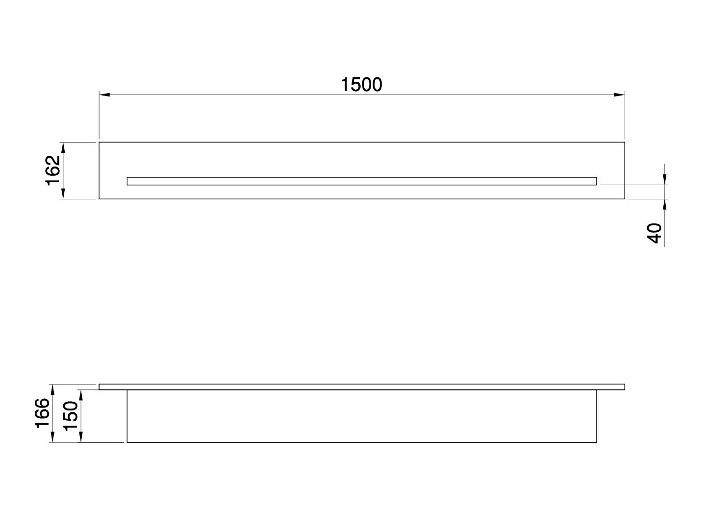 Mensola Fermaru 108 (Verde polveroso + Quercia)