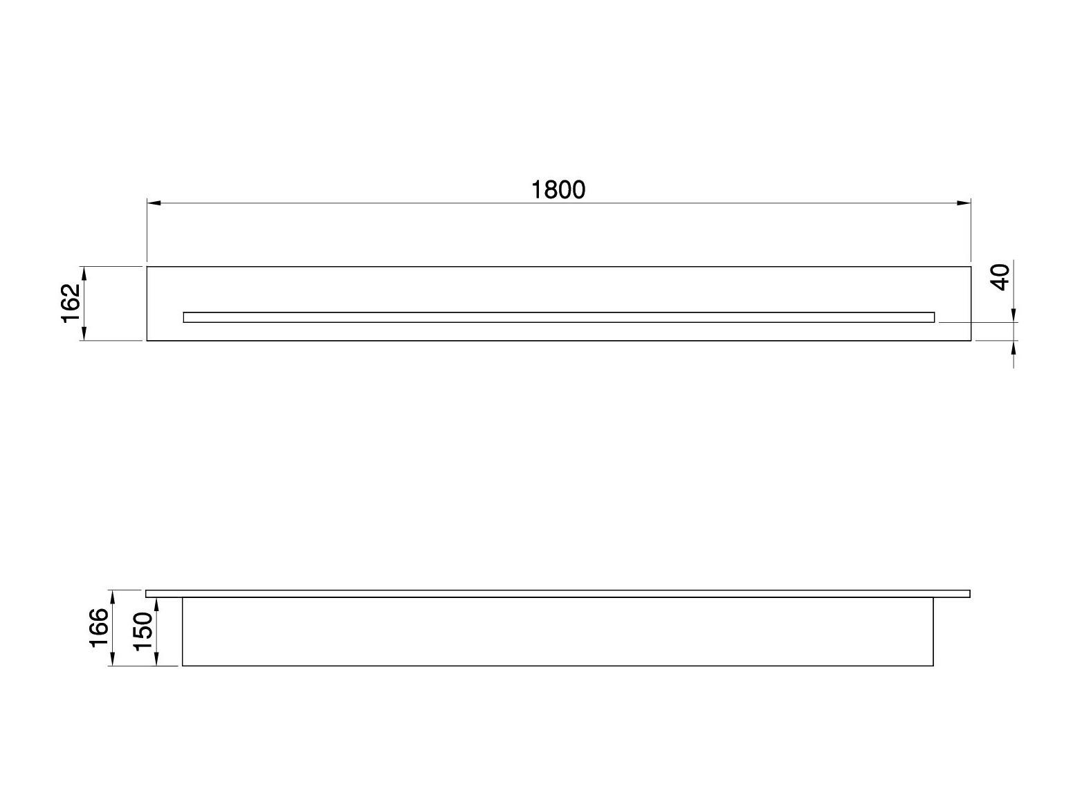 Mensola Fermaru 109 (Verde polveroso + Quercia)