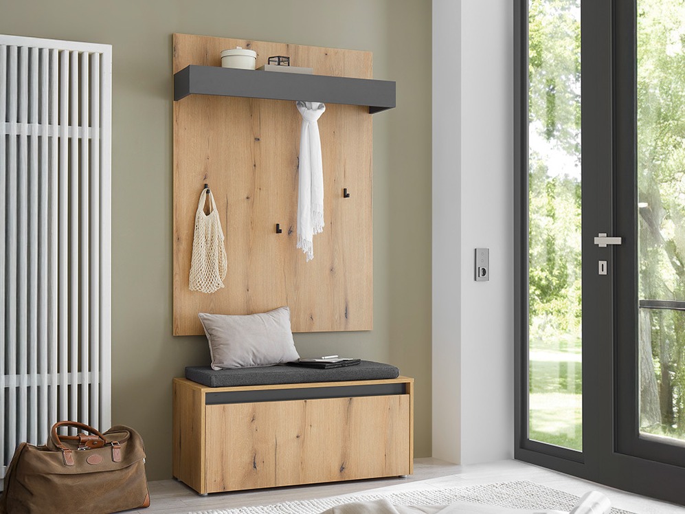 Set arredo da corridoio Elbsori 167 (Quercia)