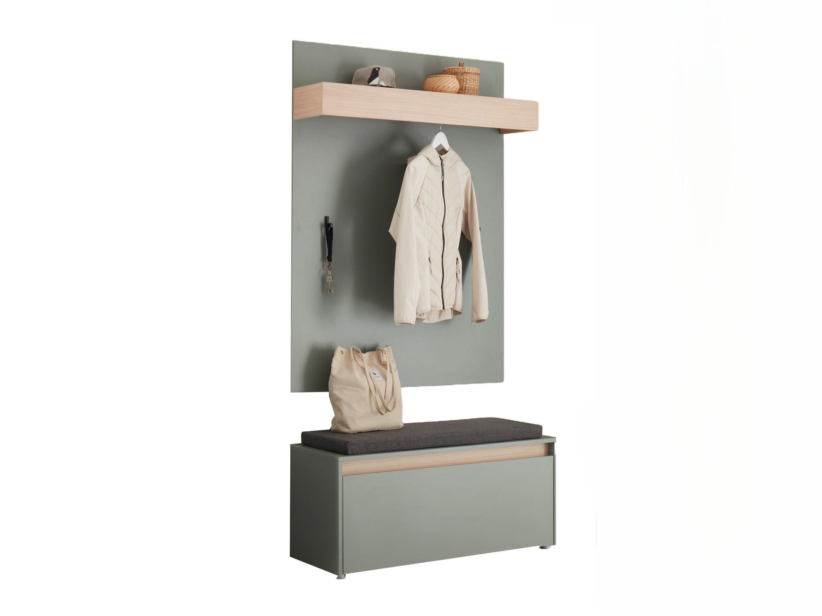 Set arredo da corridoio Elbsori 167 (Verde)