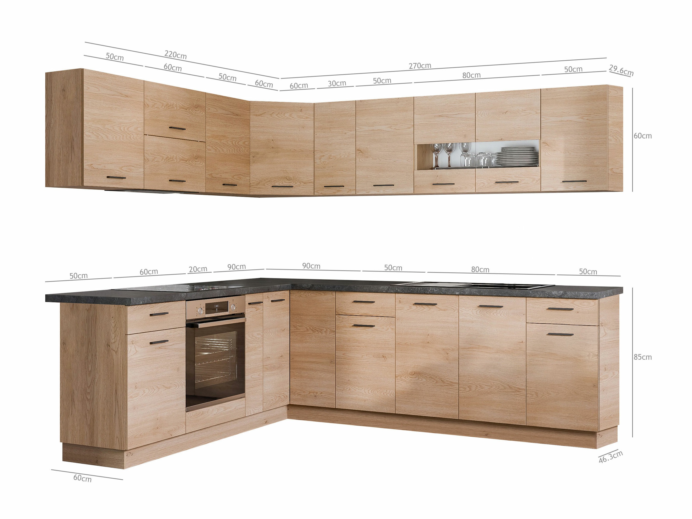 Set da cucina modulare Ati Torro 132