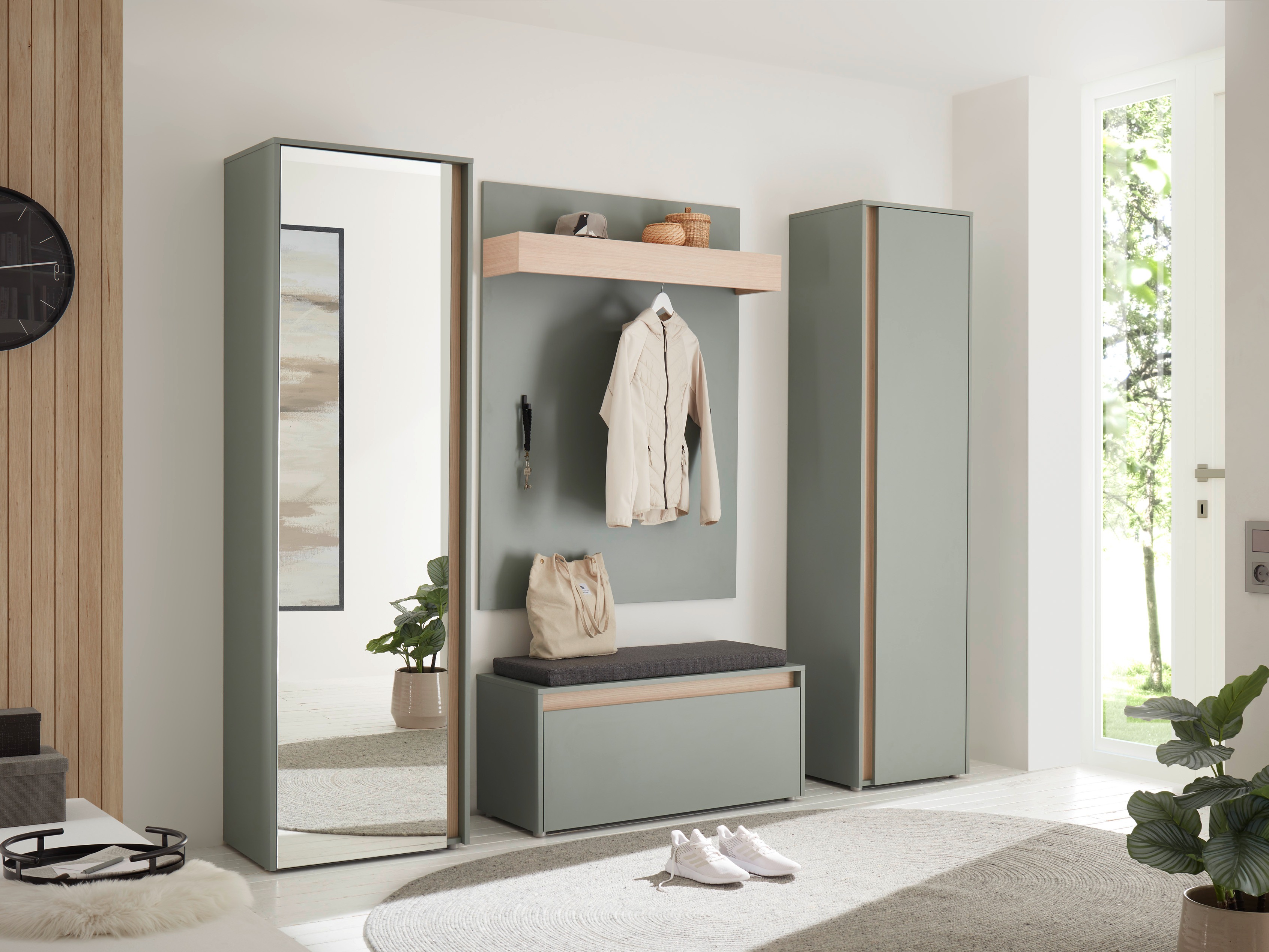 Set arredo da corridoio Elbsori 169 (Verde)