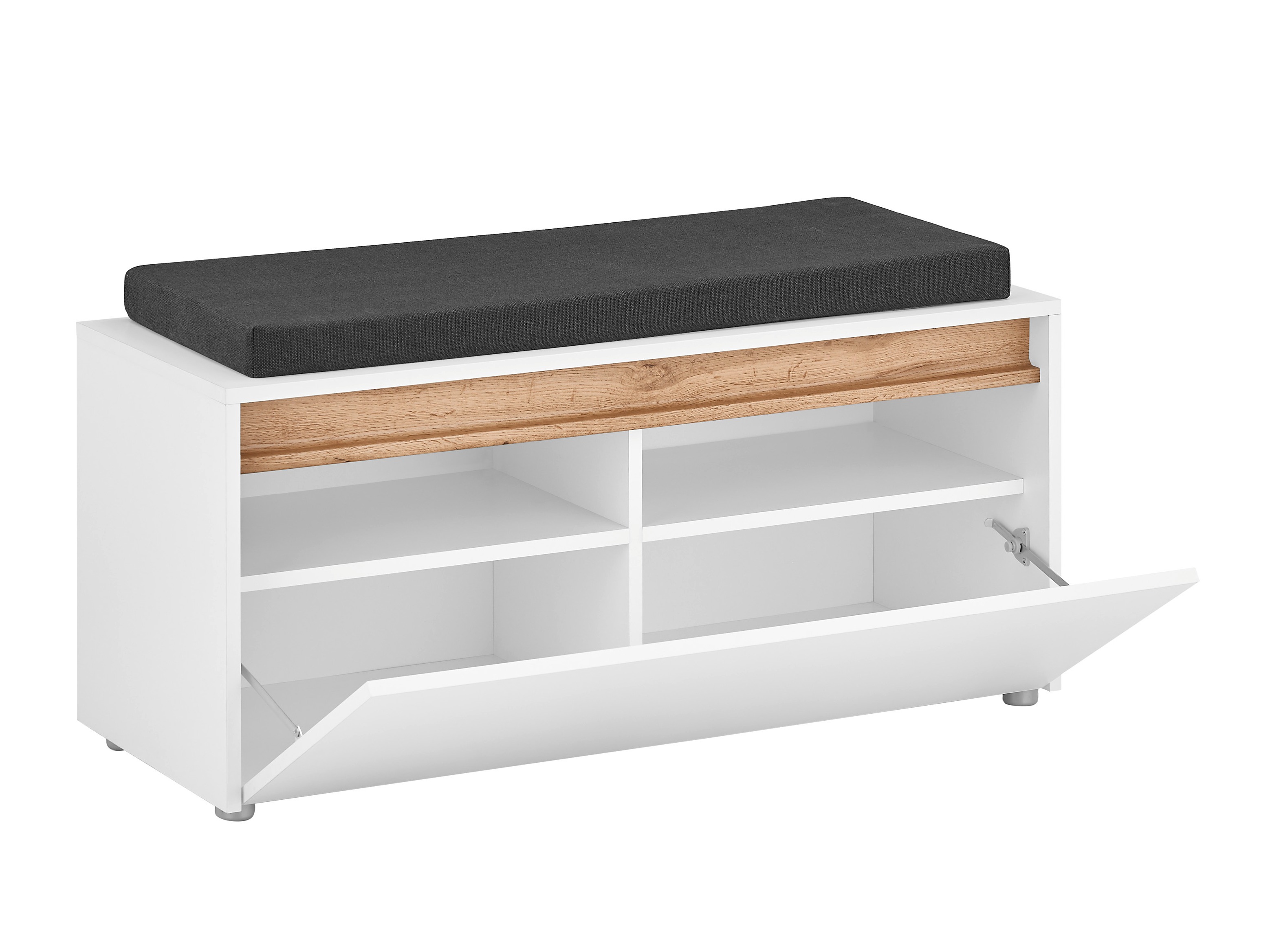 Set arredo da corridoio Elbsori 177 (Bianco + Quercia di Wotan)