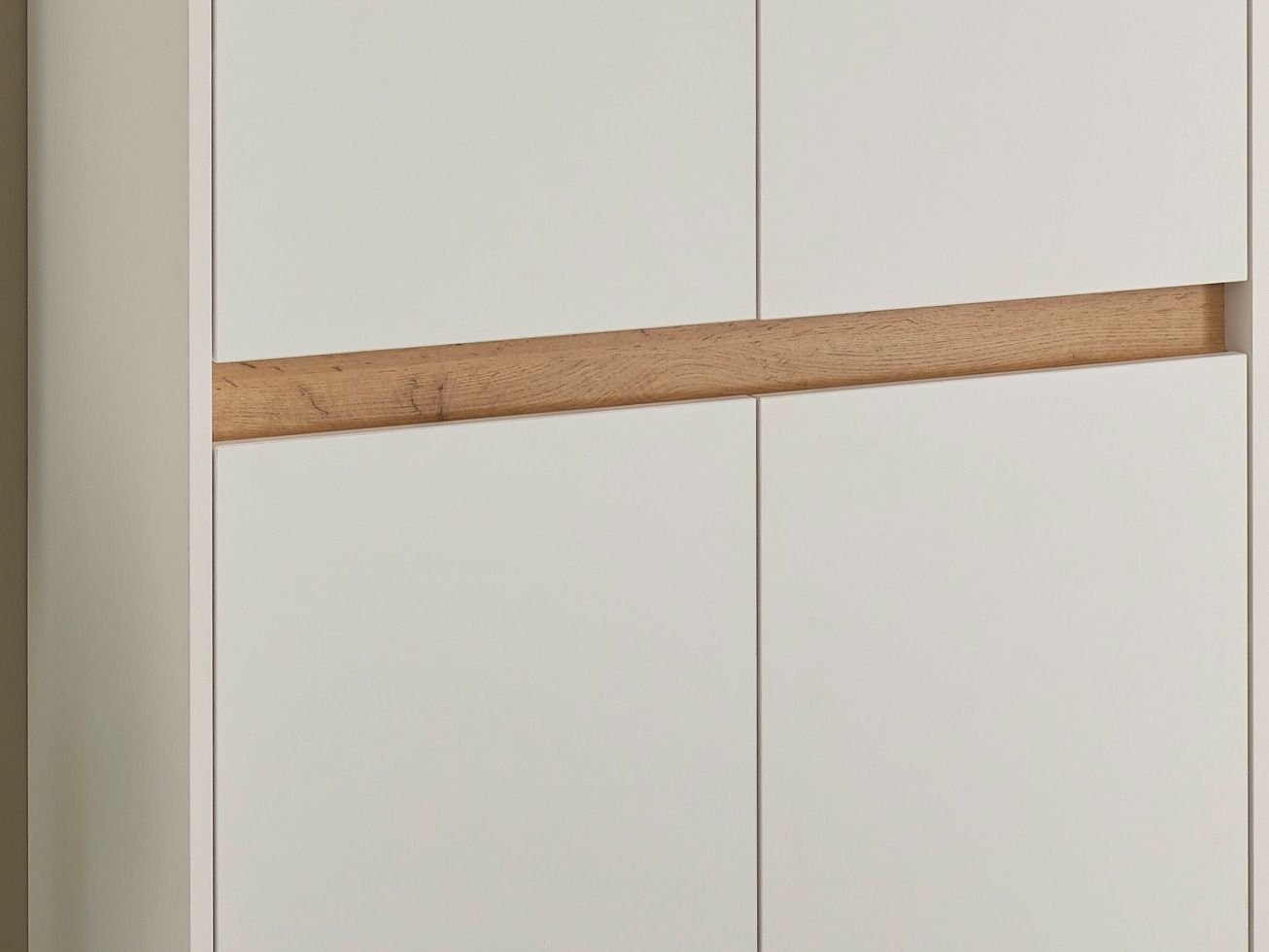 Set arredo da corridoio Elbsori 177 (Bianco + Quercia di Wotan)