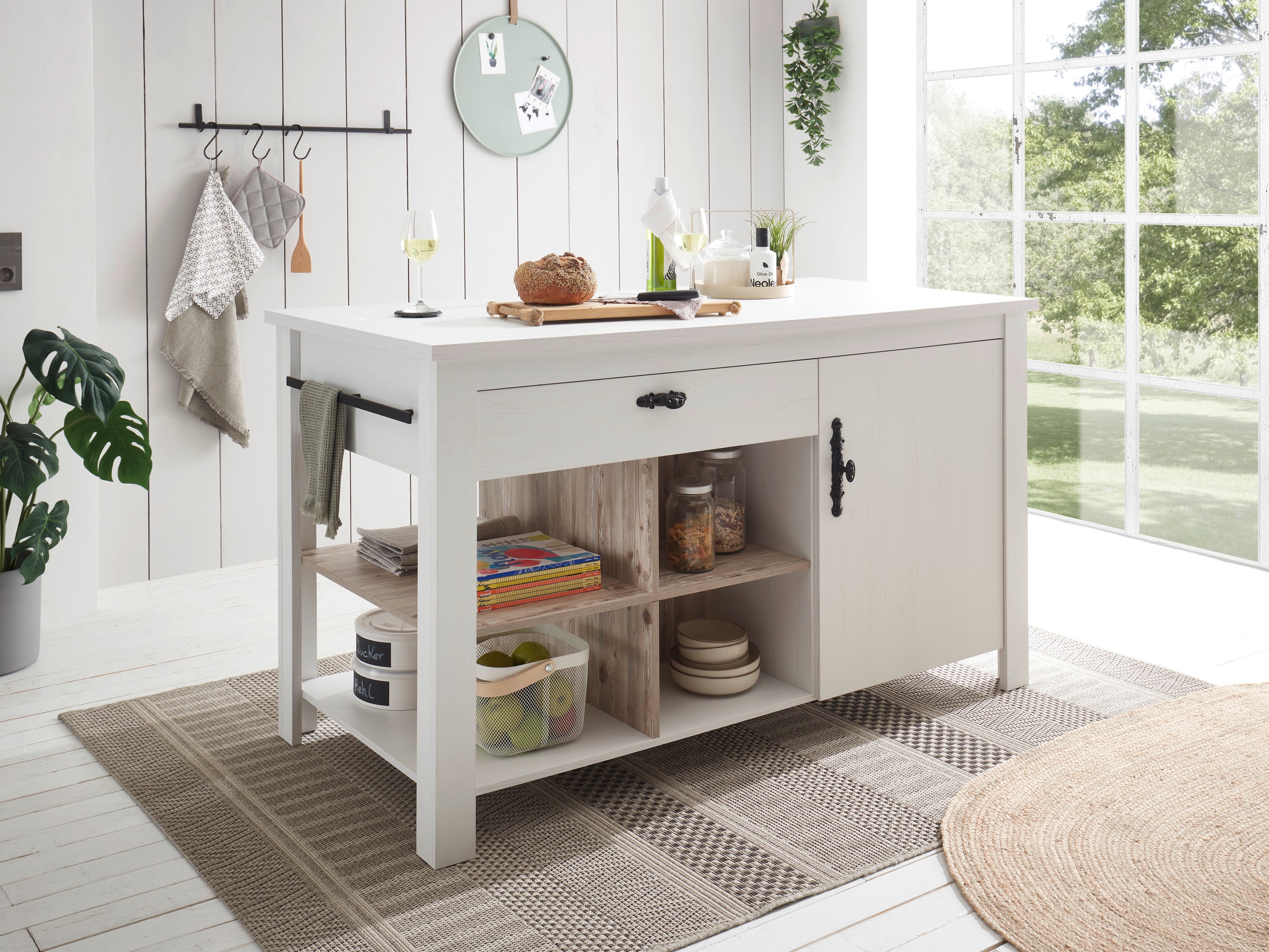 Cucina modulare con isola Flora 102