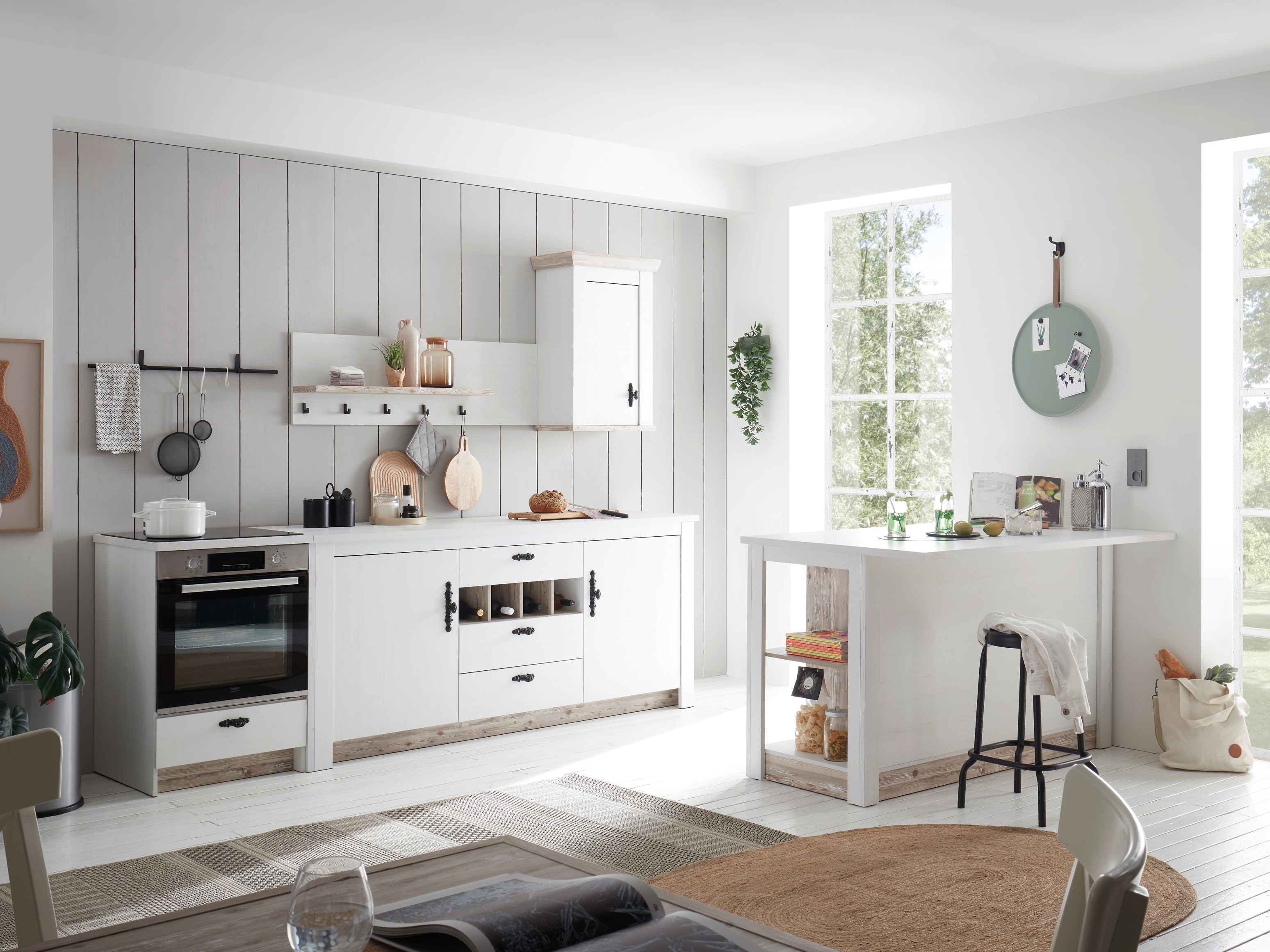 Cucina modulare con isola Flora 103