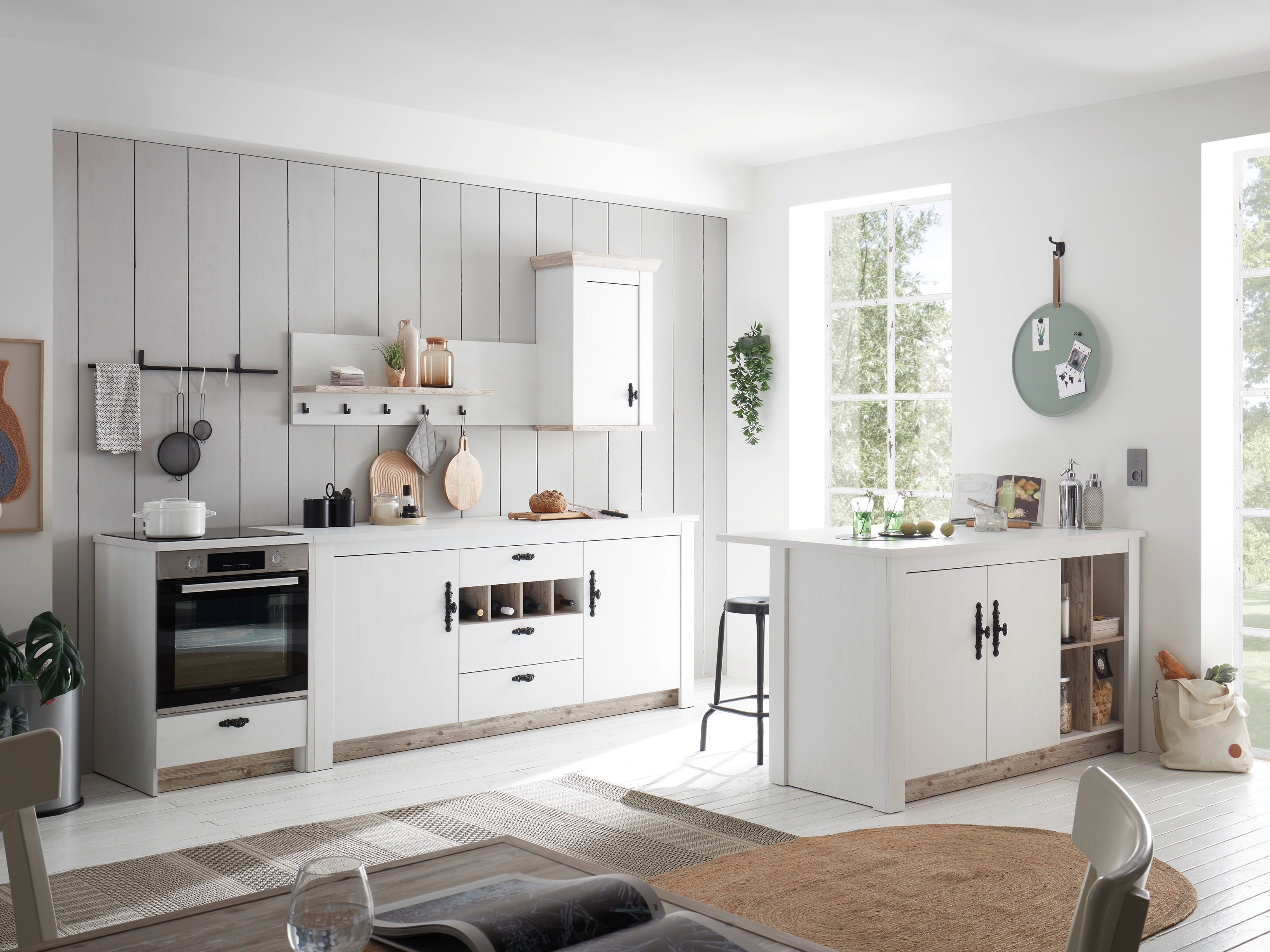 Cucina modulare con isola Flora 103