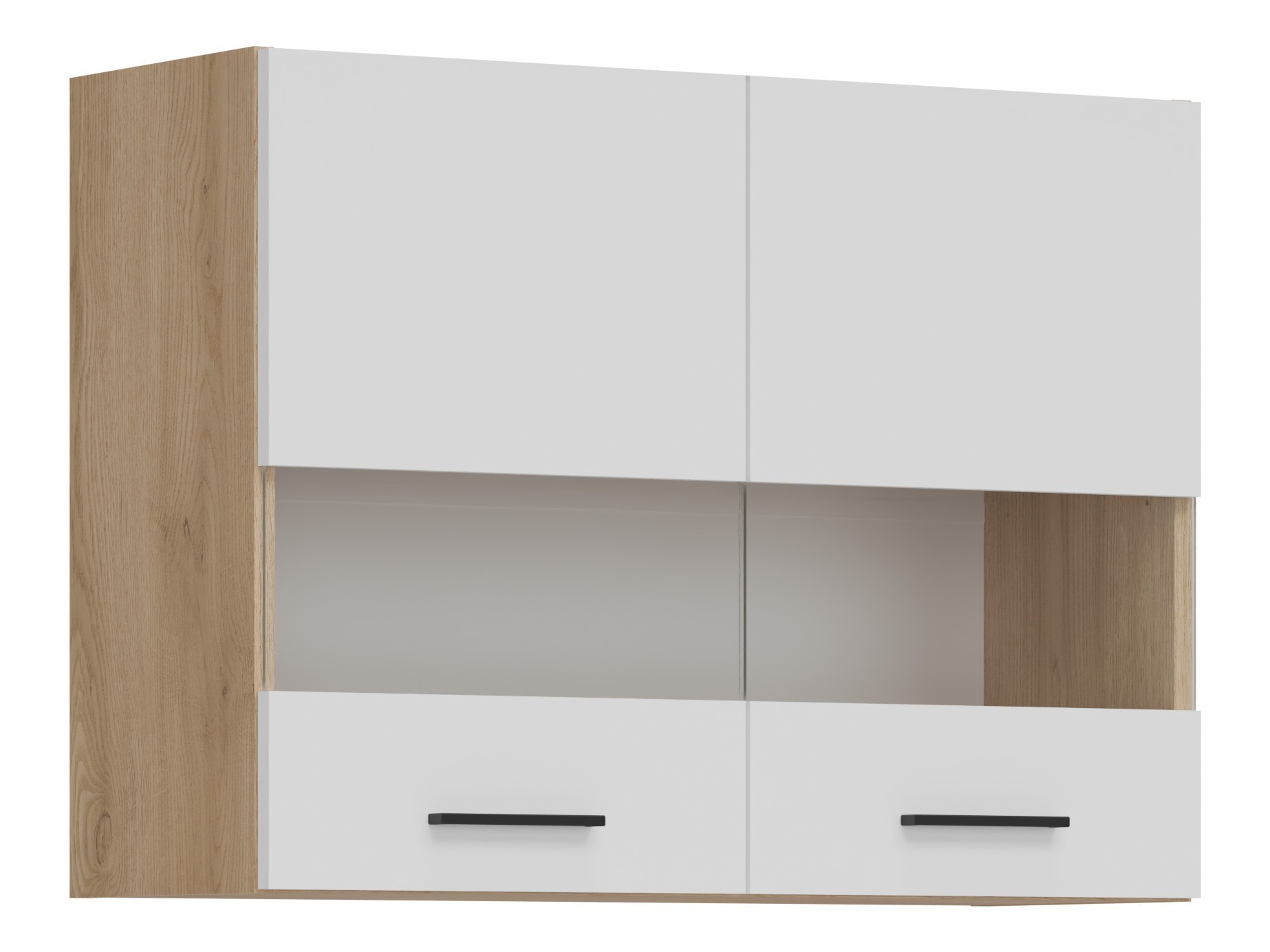 Set da cucina modulare Ati White Grey 117