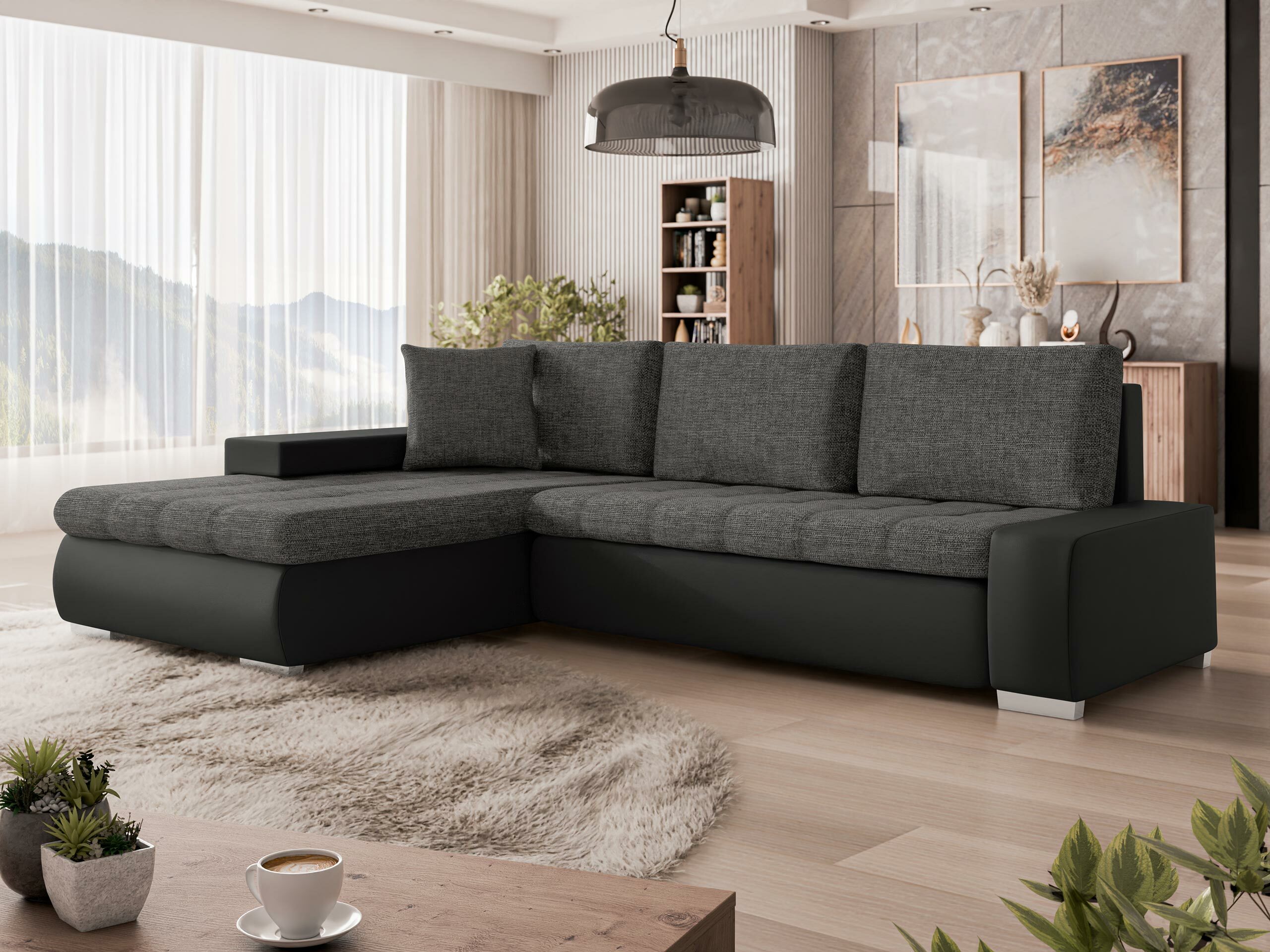 Divano angolare Comfivo Nitor I (Soft 011 + Lux 06)