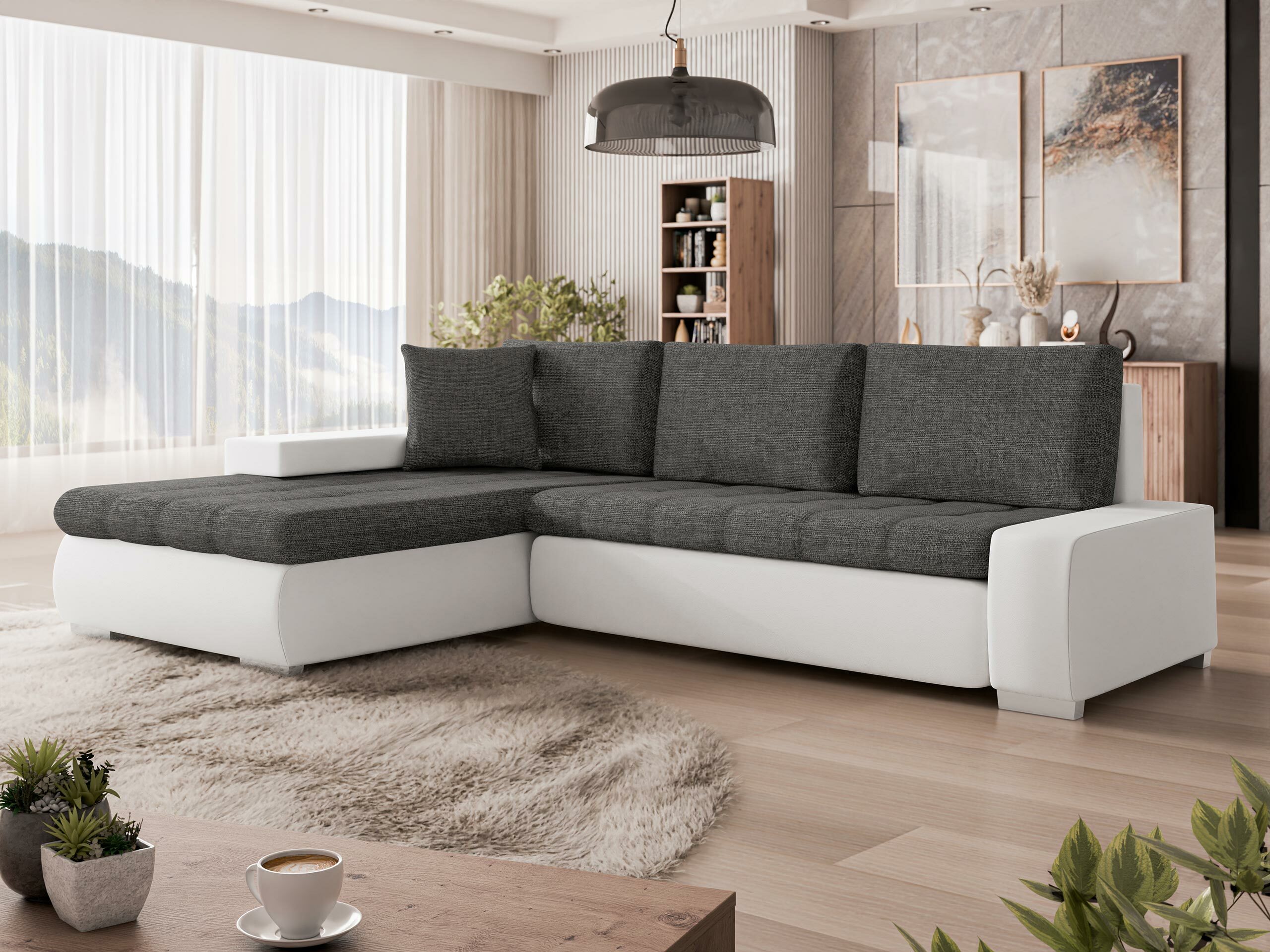 Divano angolare Comfivo Nitor I (Soft 017 + Lux 06)