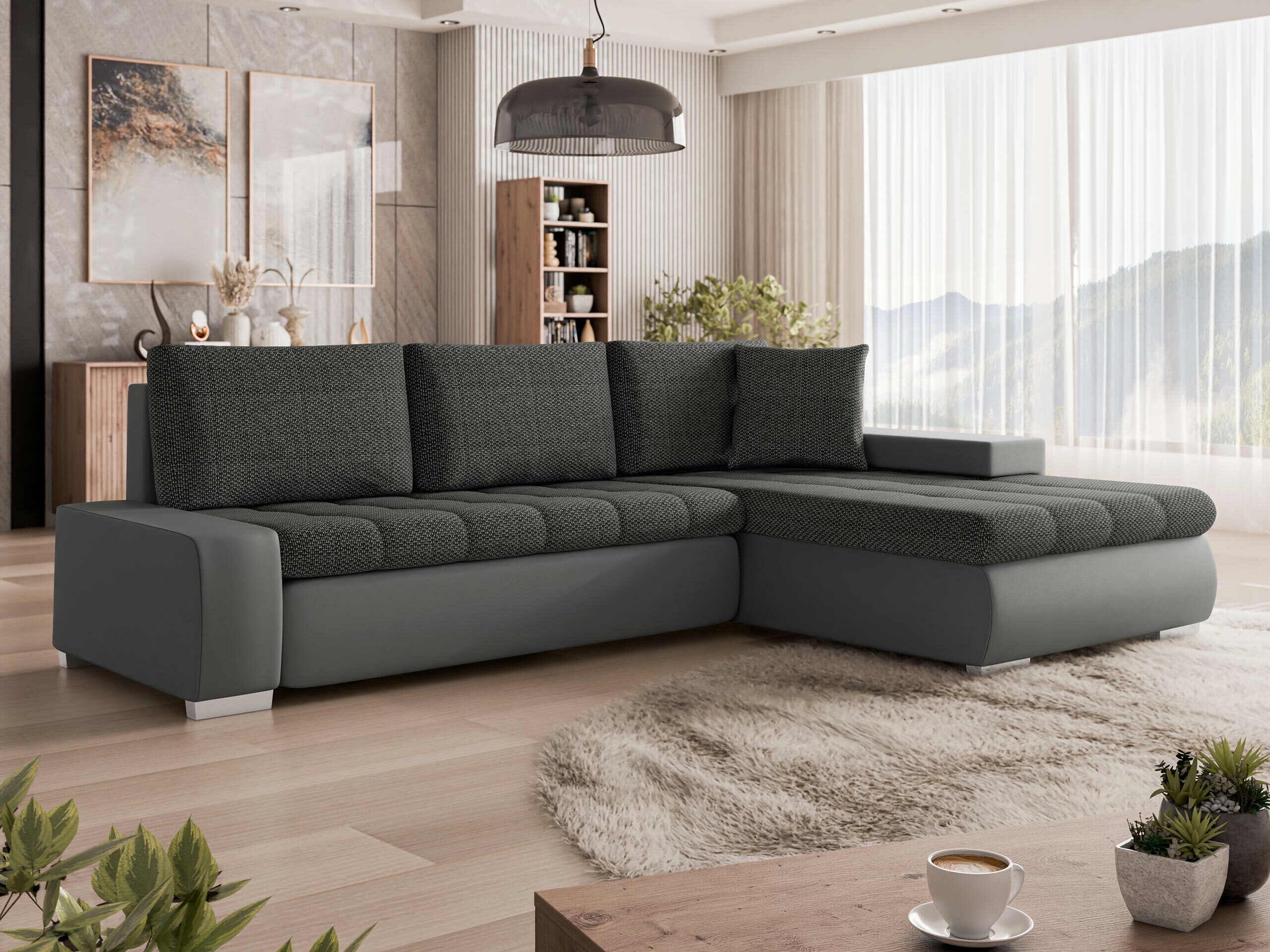 Divano angolare Comfivo Nitor (Soft 029 + Majorka 03)