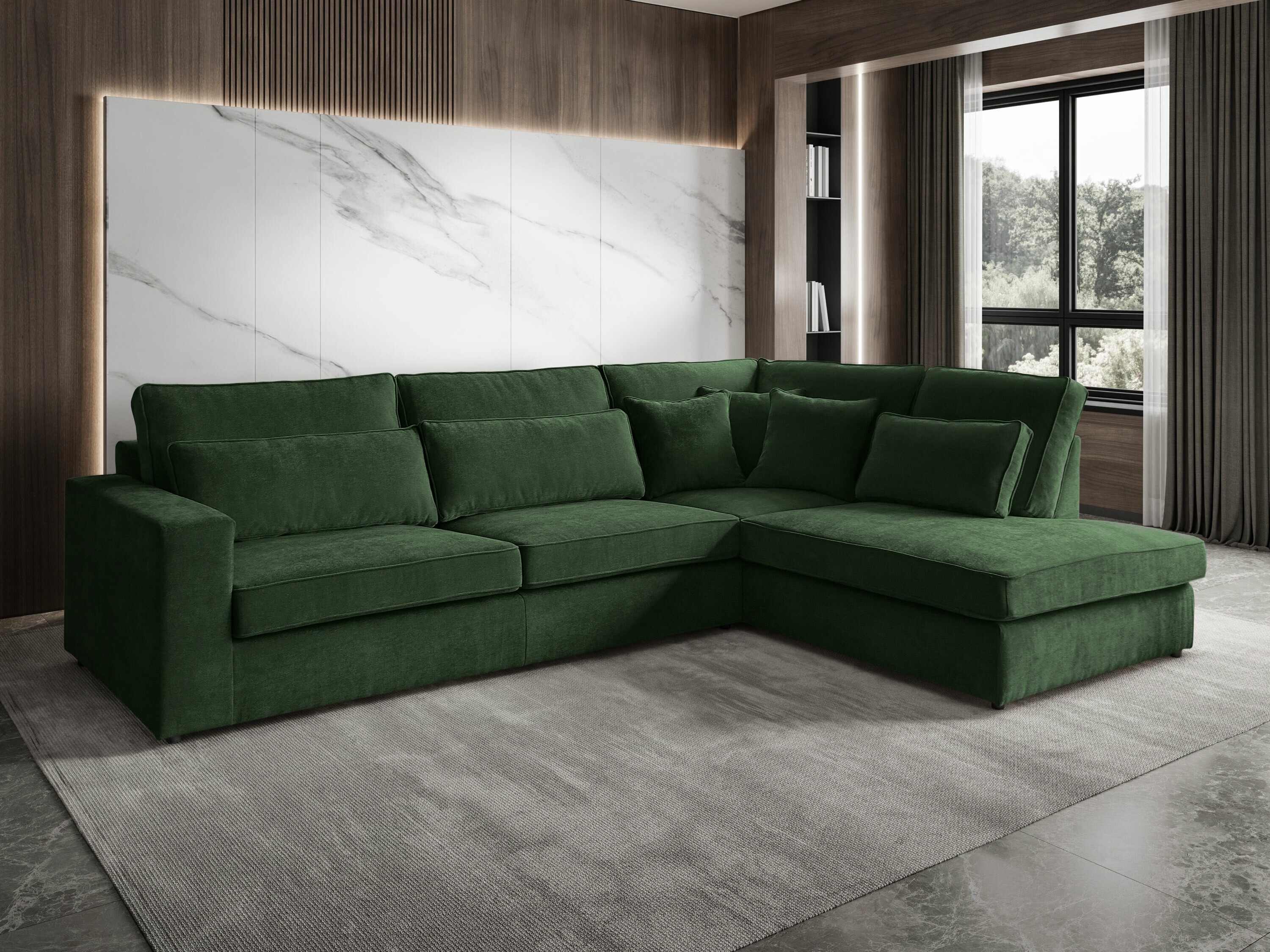 Divano angolare Margate 122 (Sereno 690)