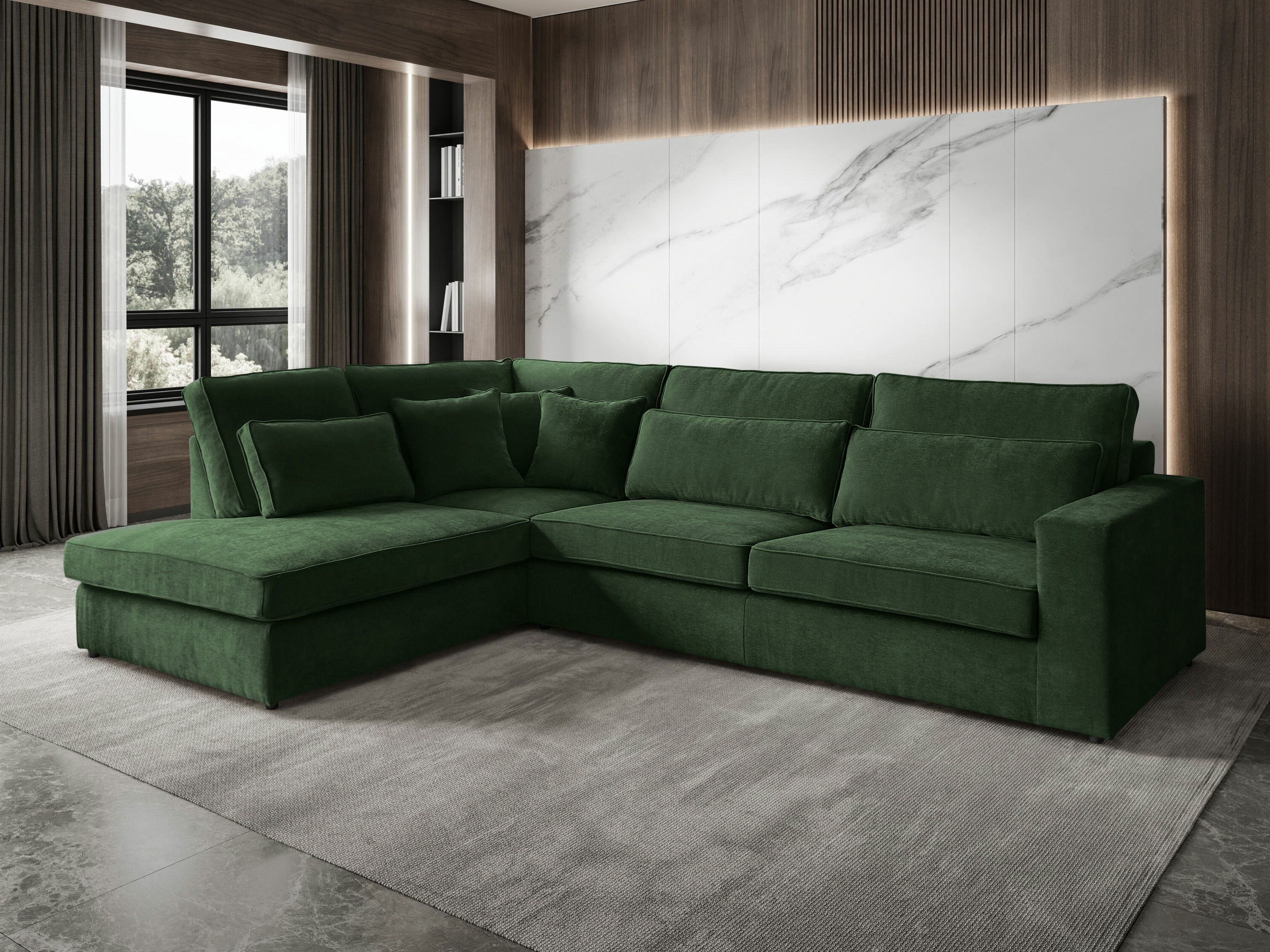 Divano angolare Margate 122 (Sereno 690)