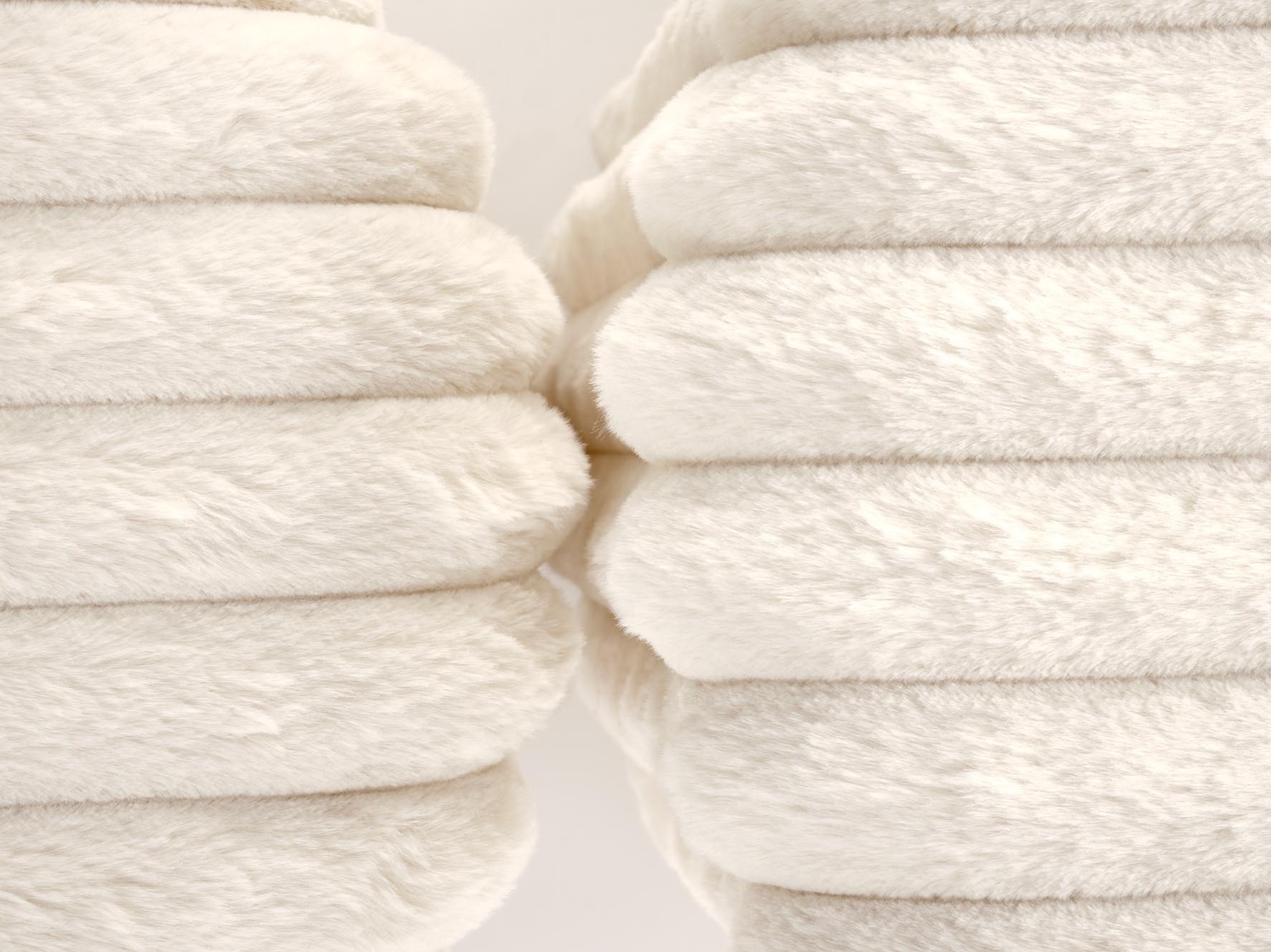 Set di pouf Houston 2076 (Crema)