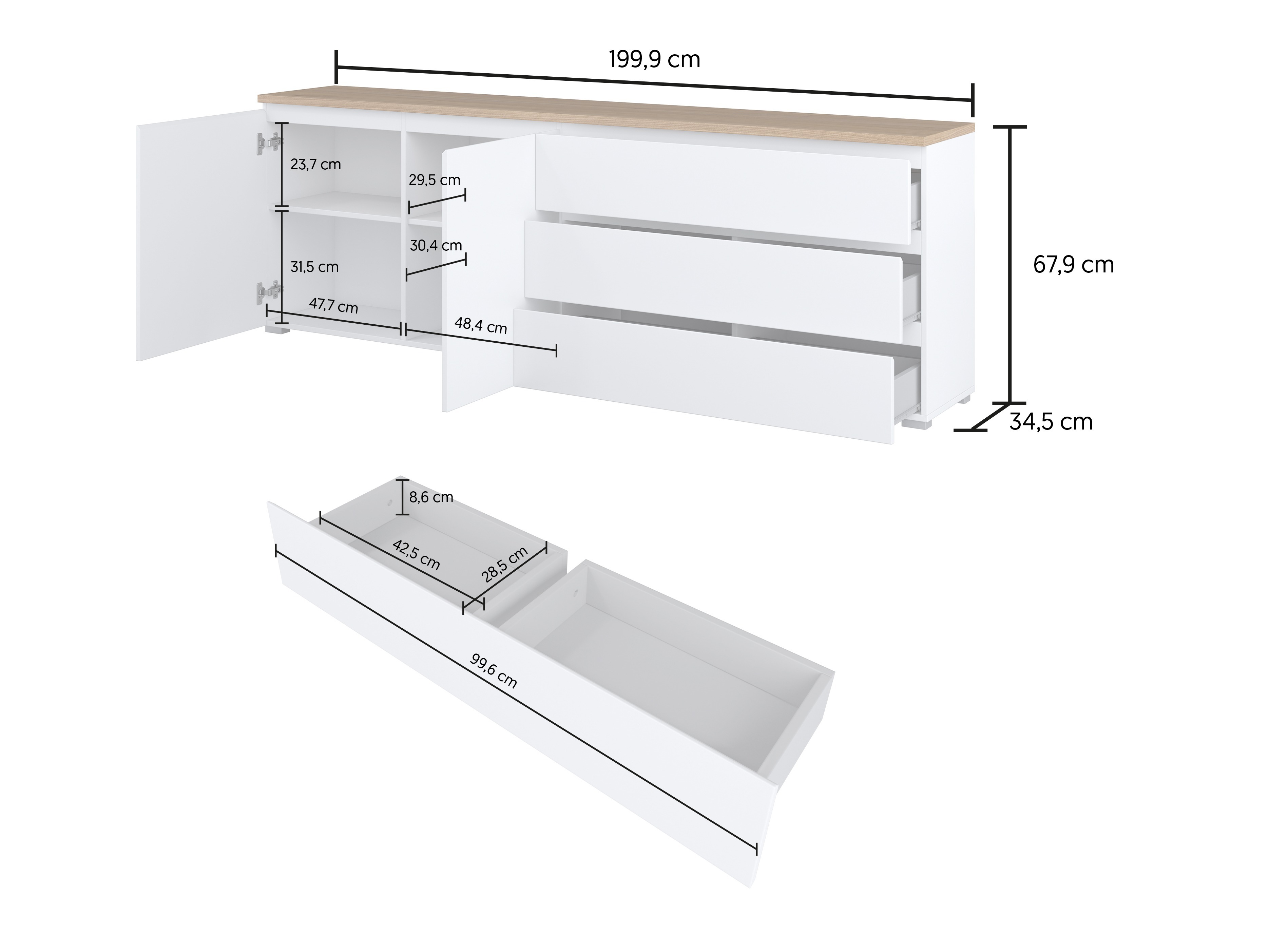 Cassettiera Baletu 102