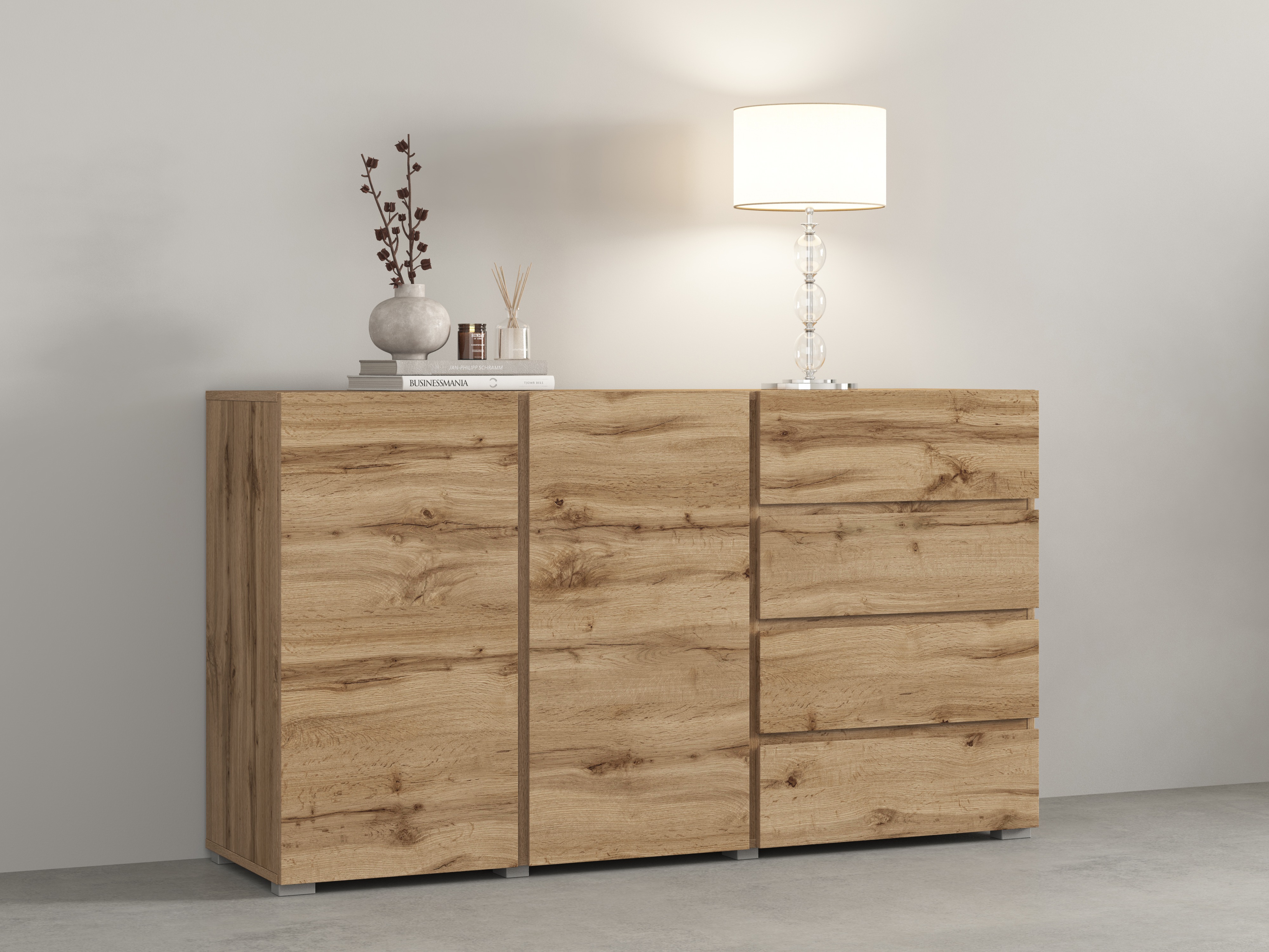 Cassettiera Elbleve 101 (Quercia di Wotan)