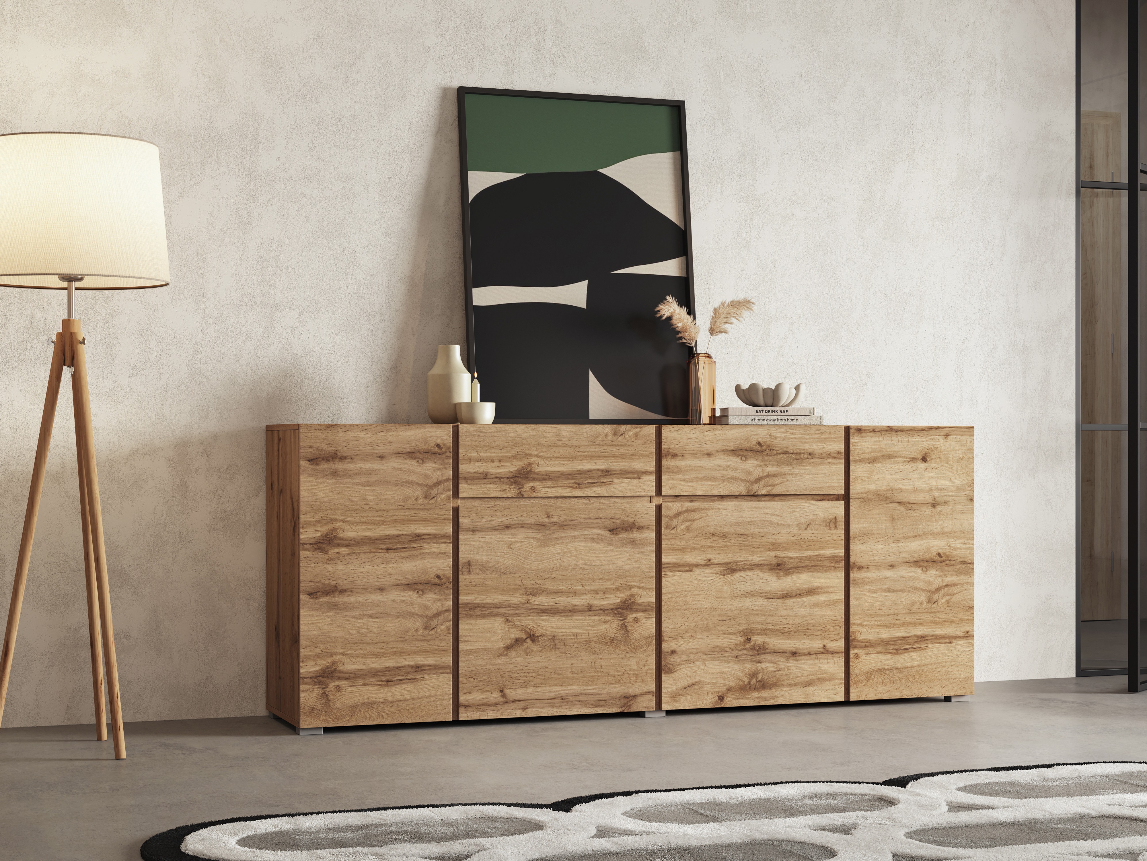 Cassettiera Elbleve 103 (Quercia di Wotan)