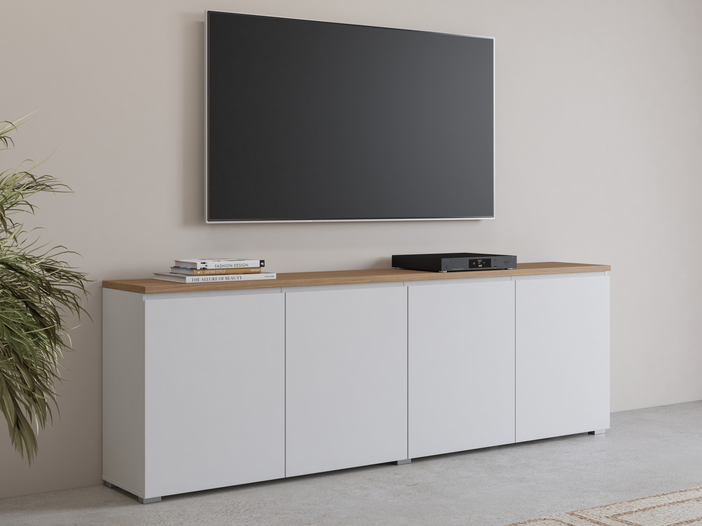 Madia Baletu 105 (Bianco + Quercia)