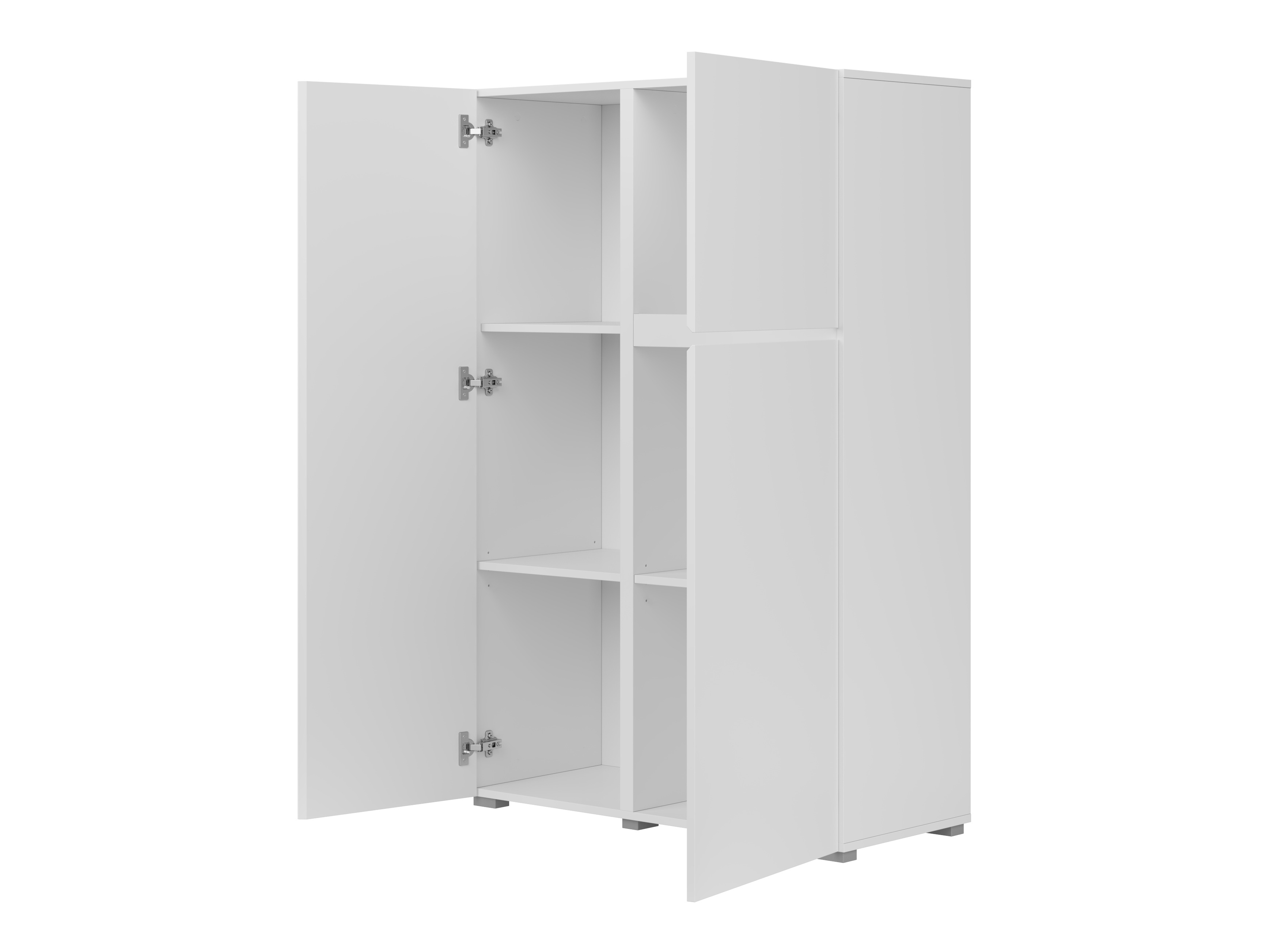 Parete attrezzata Elbleve 104 (Bianco)