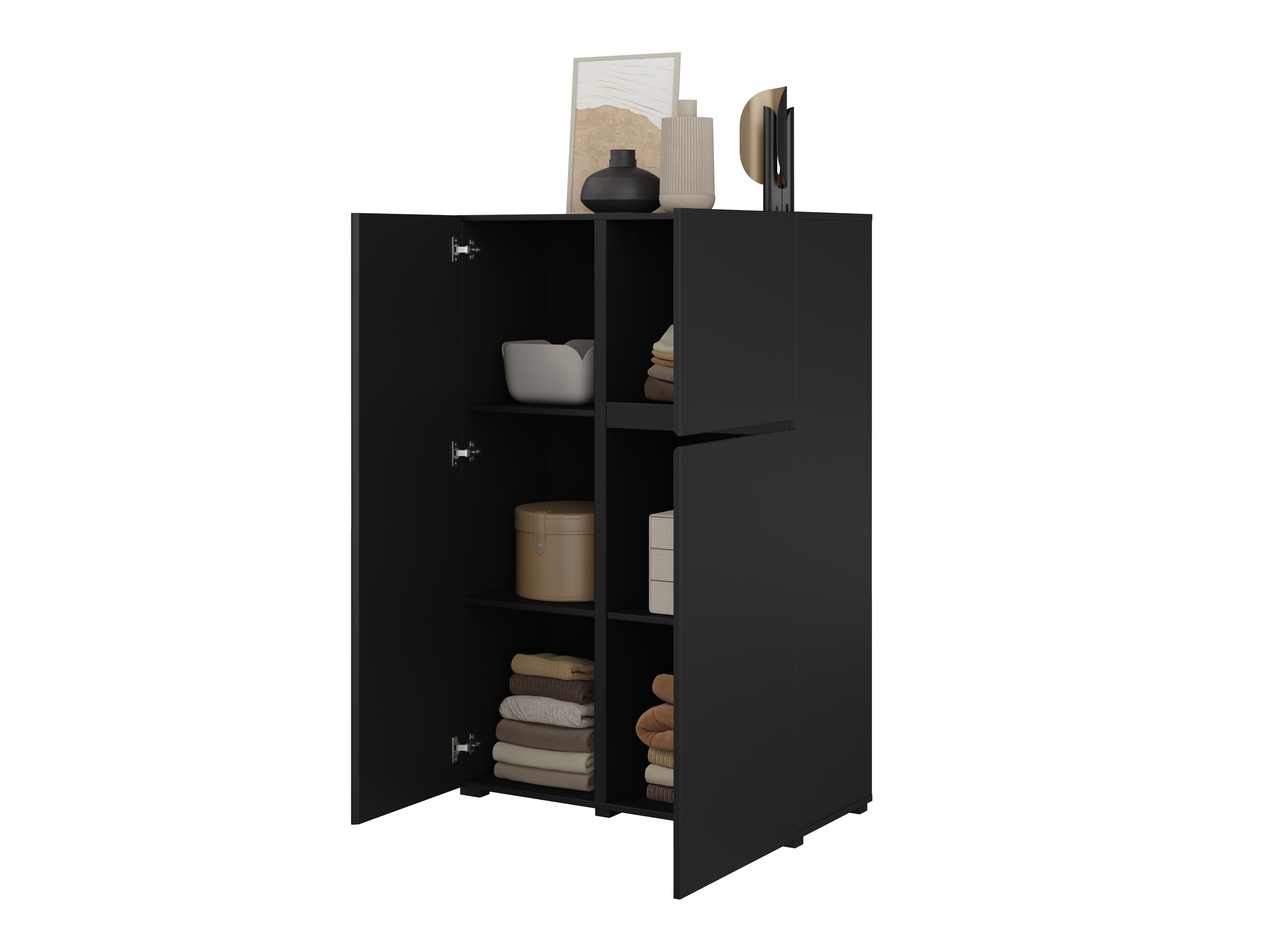 Scaffale Elbleve 102 (Nero)