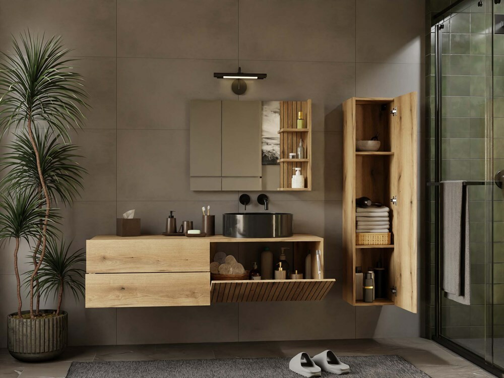 Comodino da bagno per lavandino Mandeville 324