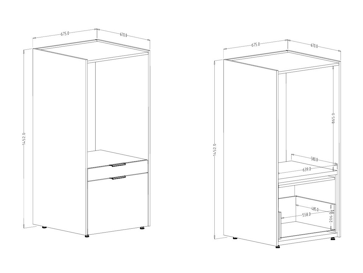 Mensola del bagno Austin 376 (Bianco)