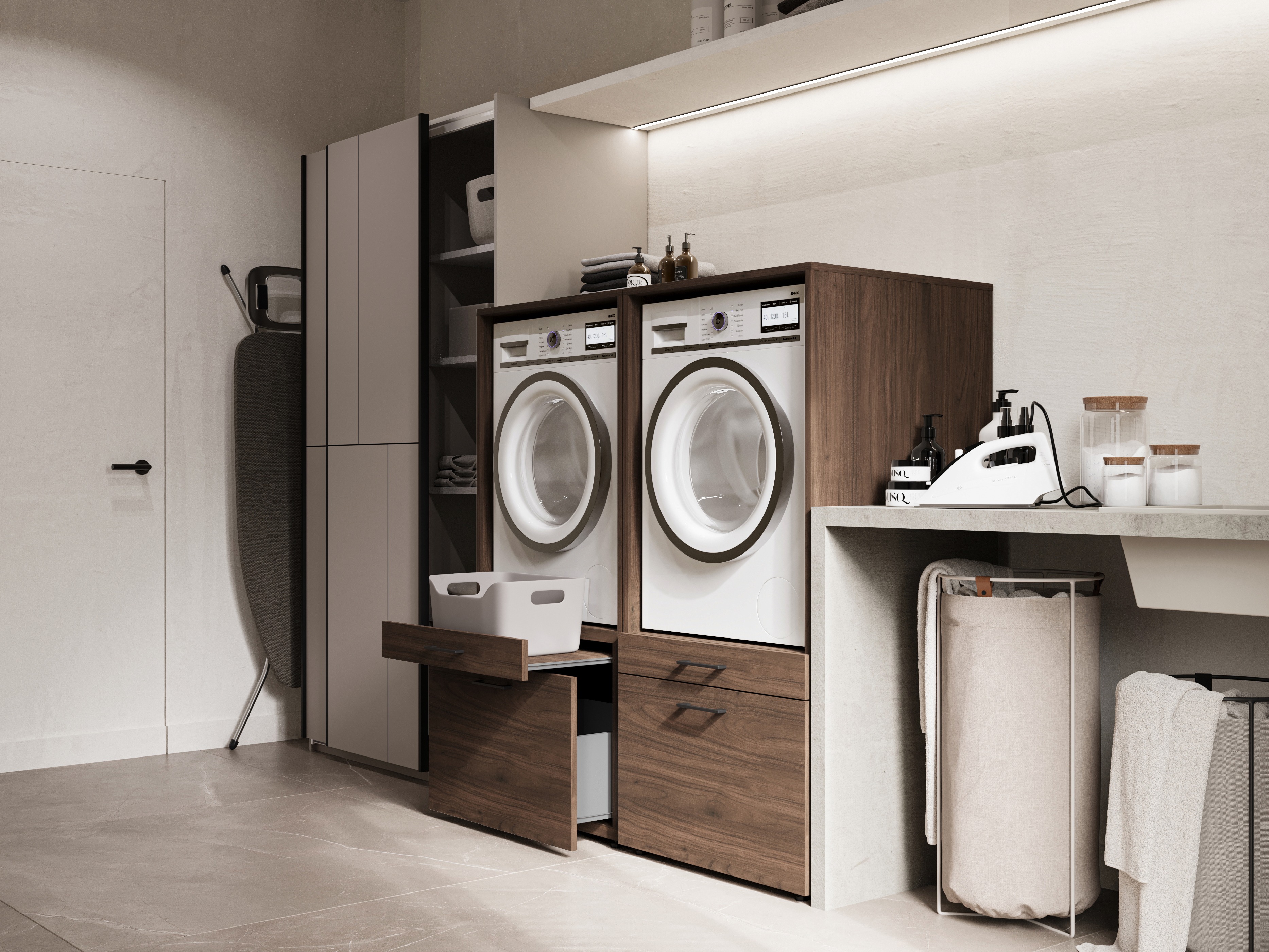 Mensola del bagno Novdele 102 (Noce)