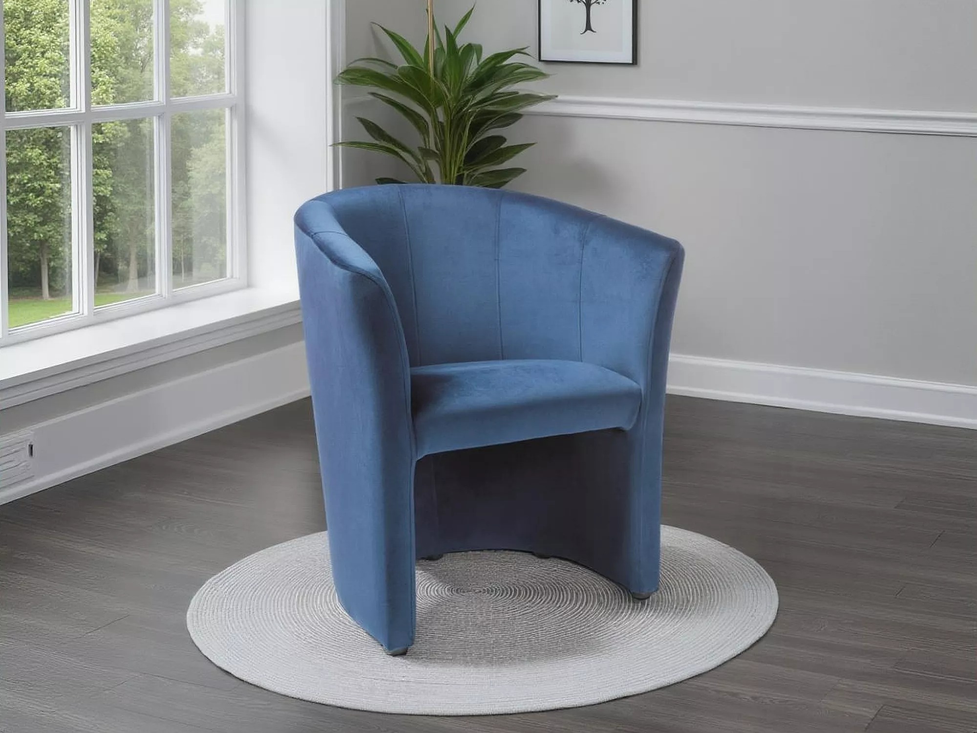 Poltrona Detroit 924 (Blu scuro)