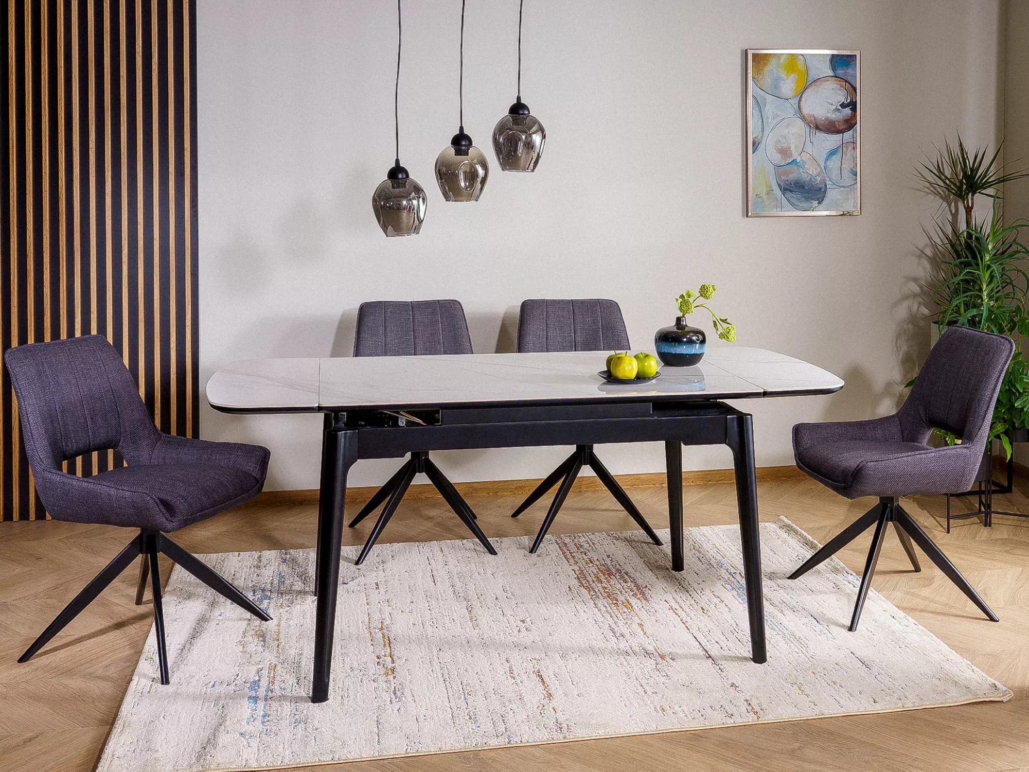 Tavolo Detroit 921 (Marmo bianco)