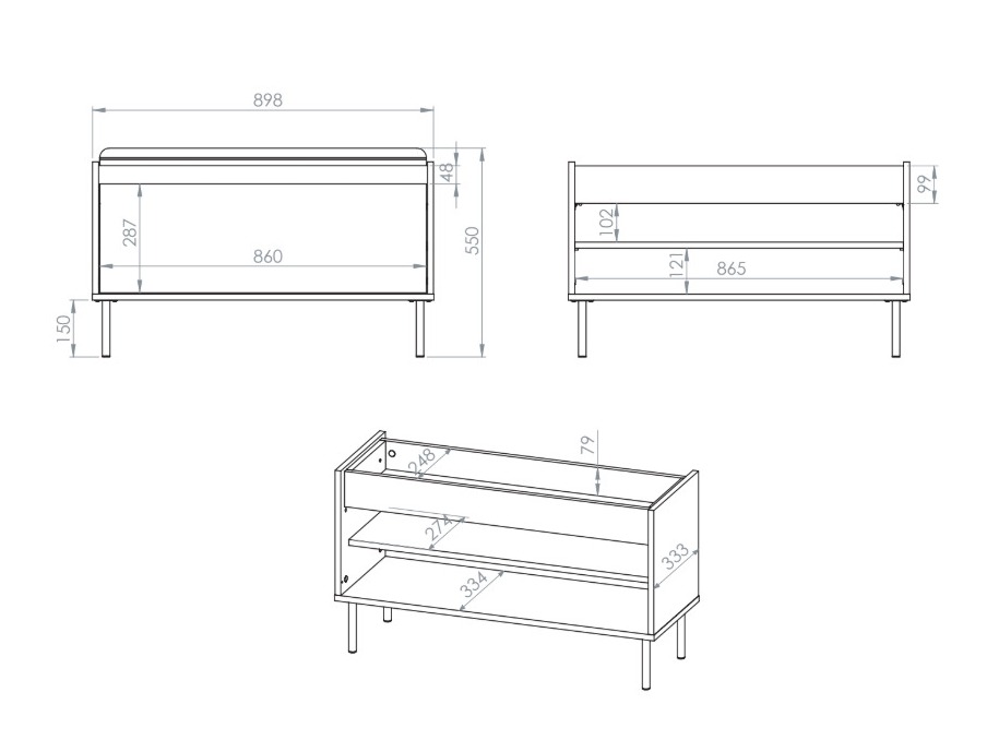 Scarpiera Tivorlo 107