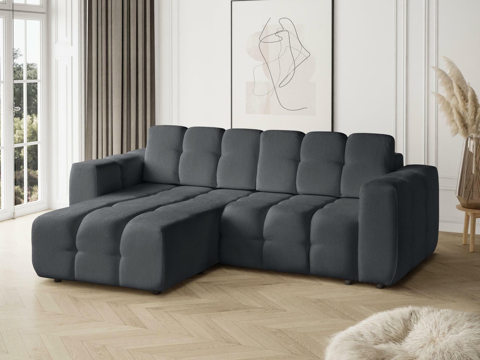 Divano angolare Margate 129 (Raven 16)