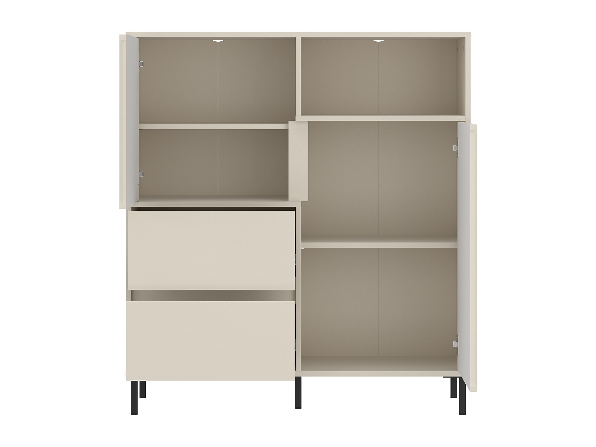 Parete attrezzata Ruvrevi 106 (Cachemire)