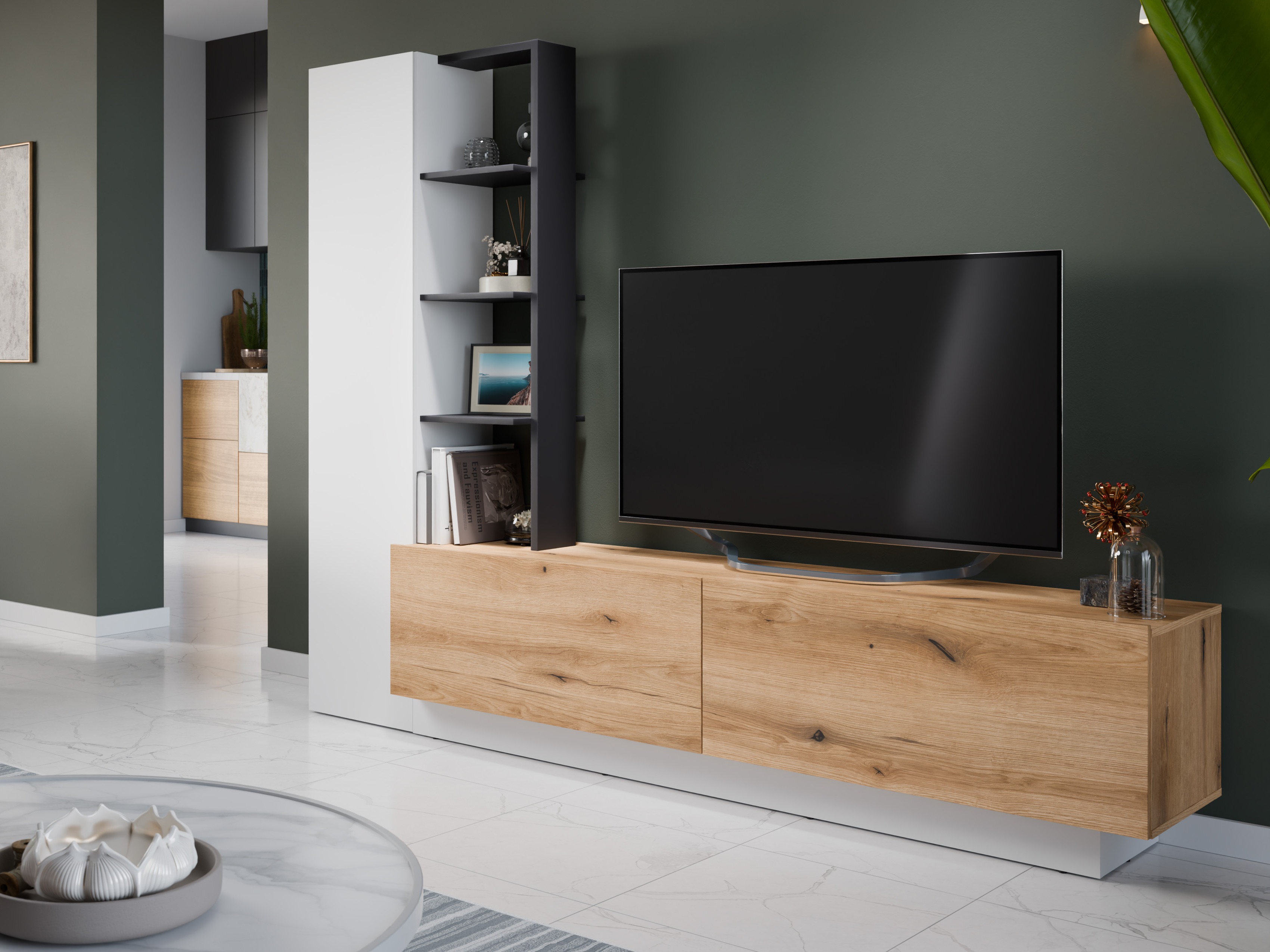 Parete attrezzata Ontario 166