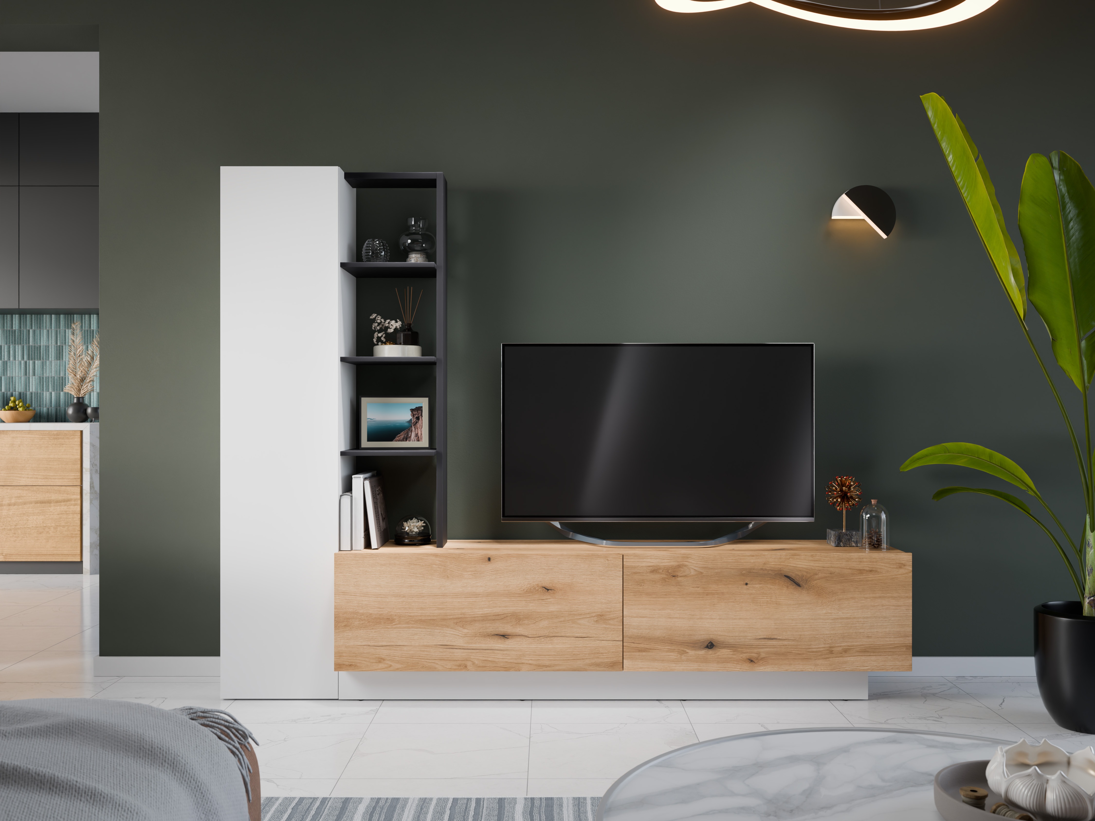 Parete attrezzata Ontario 166