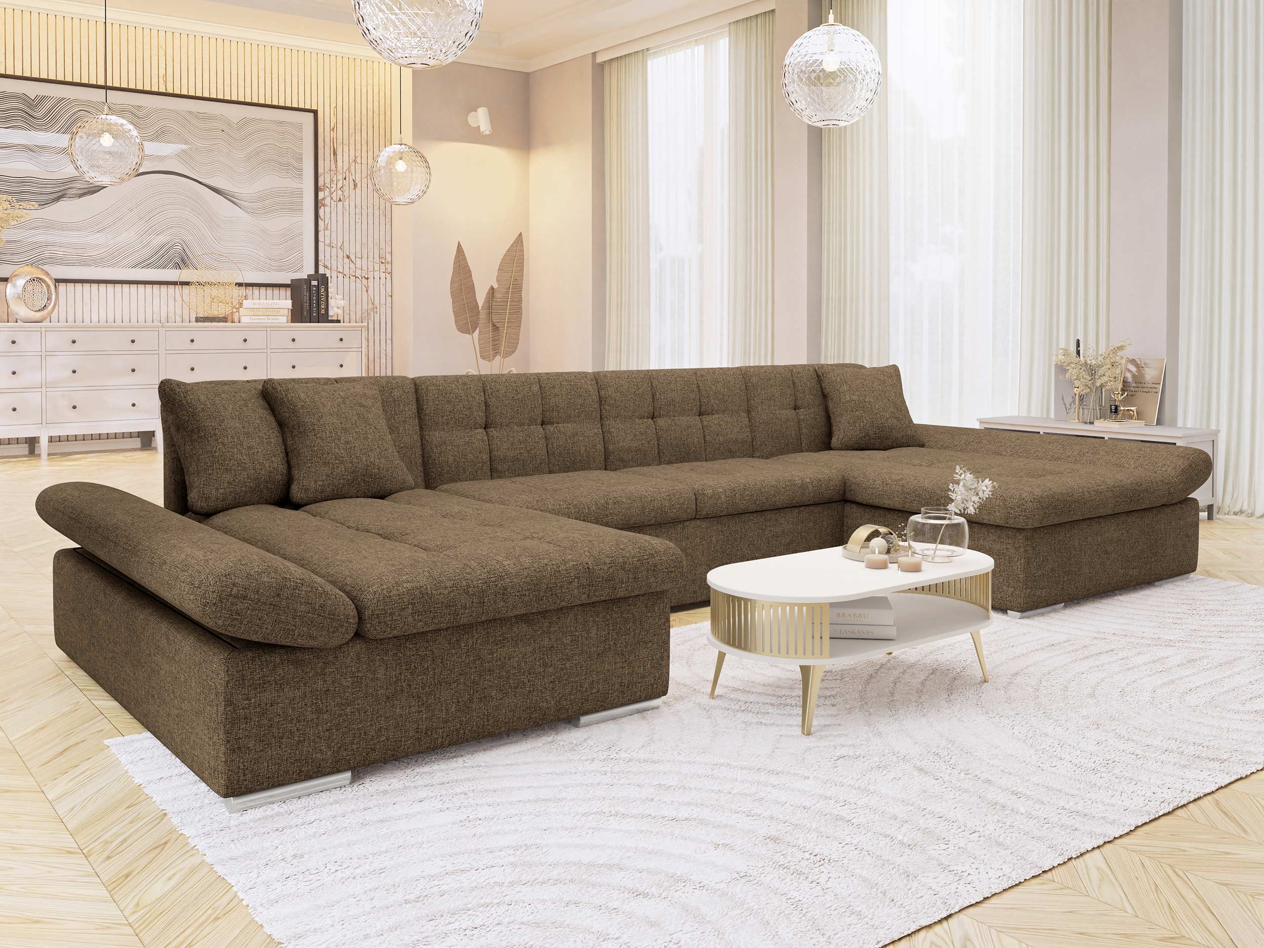Divano angolare Comfivo Ficus I (Lux 03)