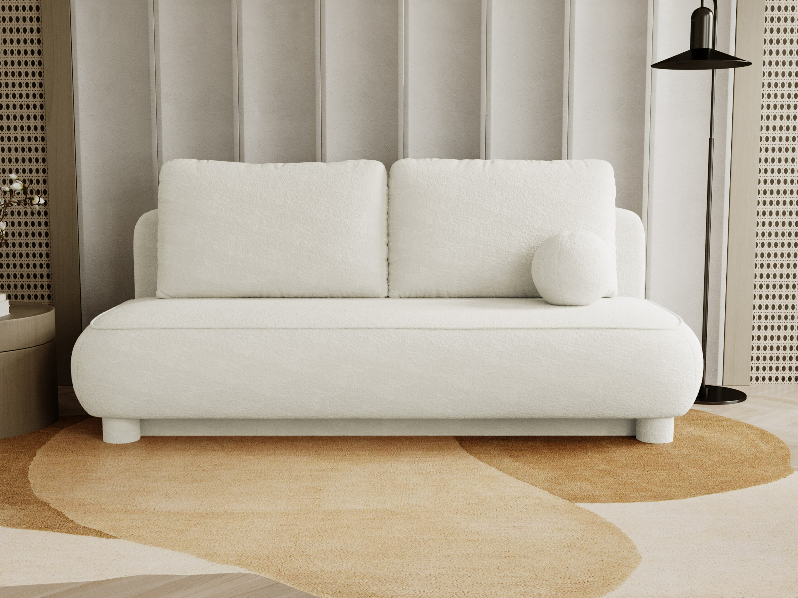 Divano letto TrendyNest Canora (Coral 15)