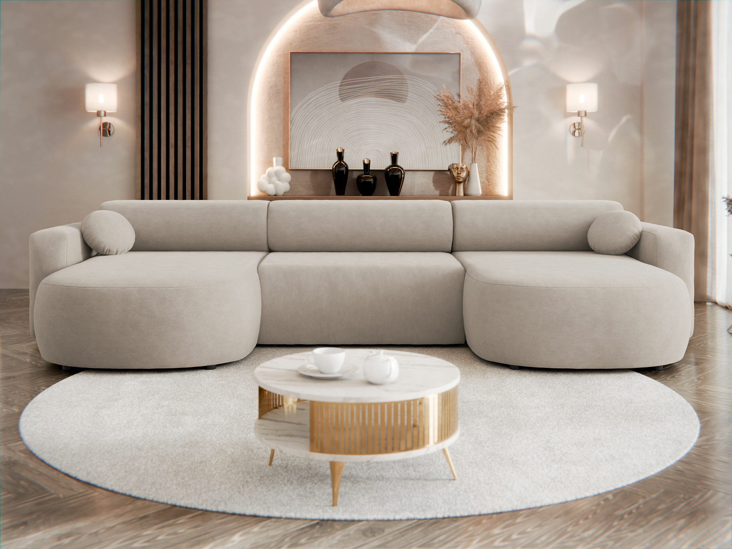 Divano angolare Comfivo Pullus I (Velo 623)