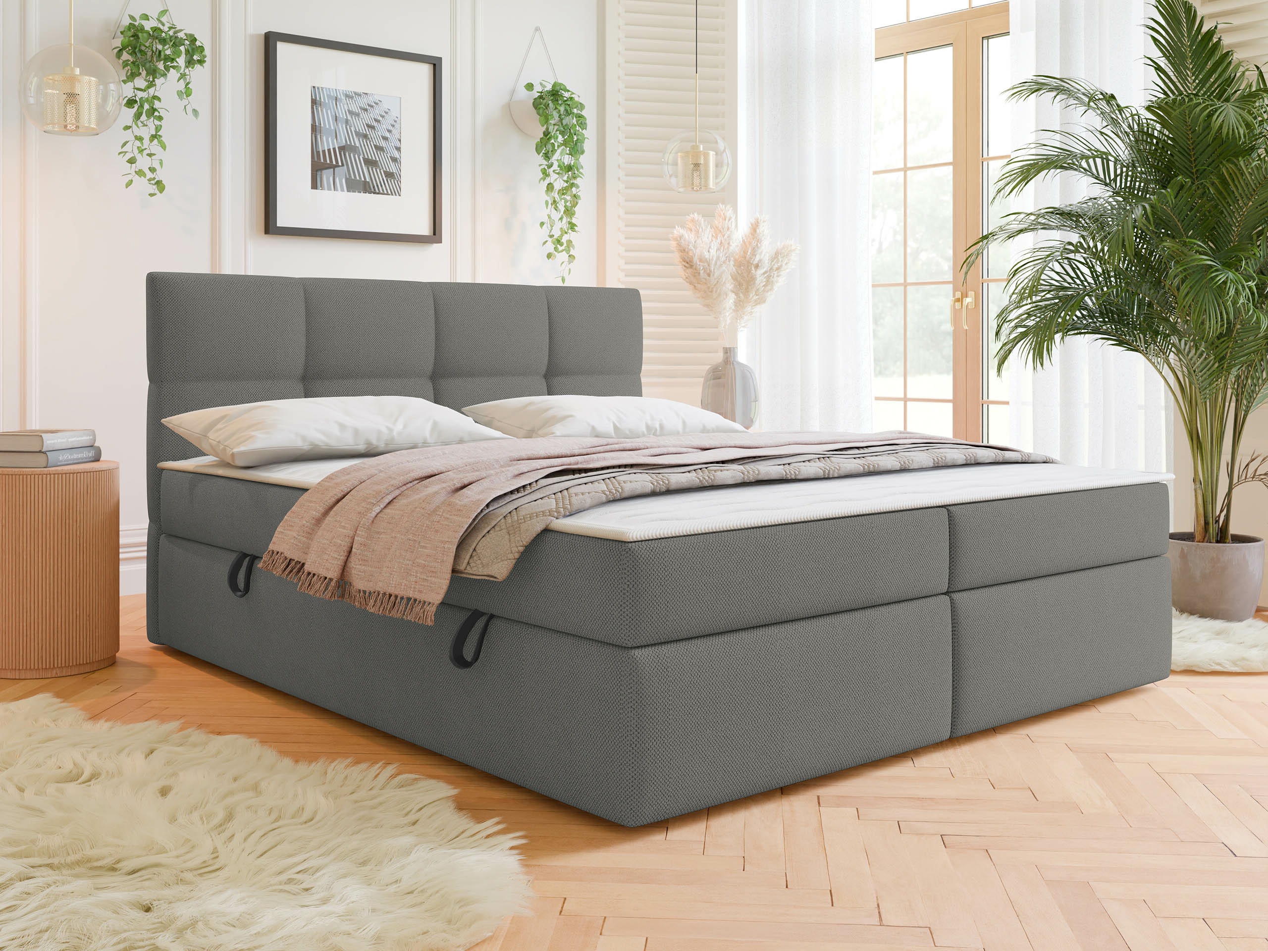 Letto continentale ComfiDream Nivina (Curio 93)