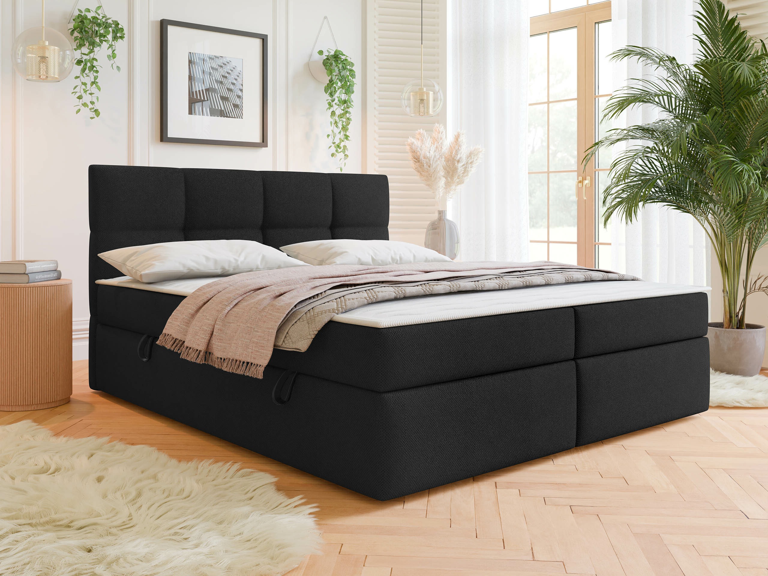 Letto continentale ComfiDream Nivina (Curio 99)