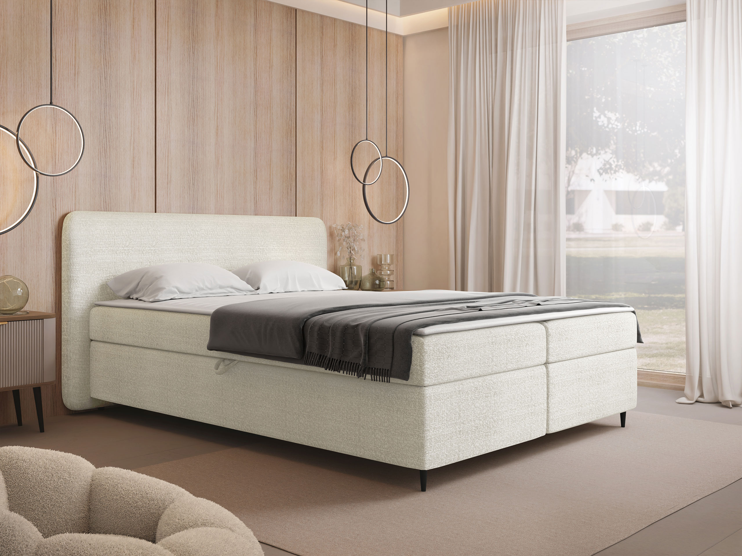 Letto continentale Stonecrest 108 (Taro 01)