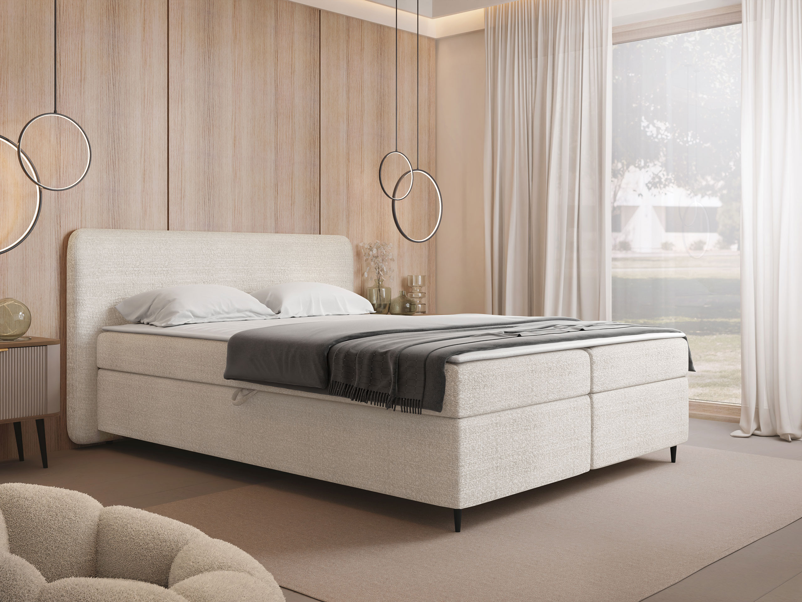Letto continentale Stonecrest 108 (Taro 05)